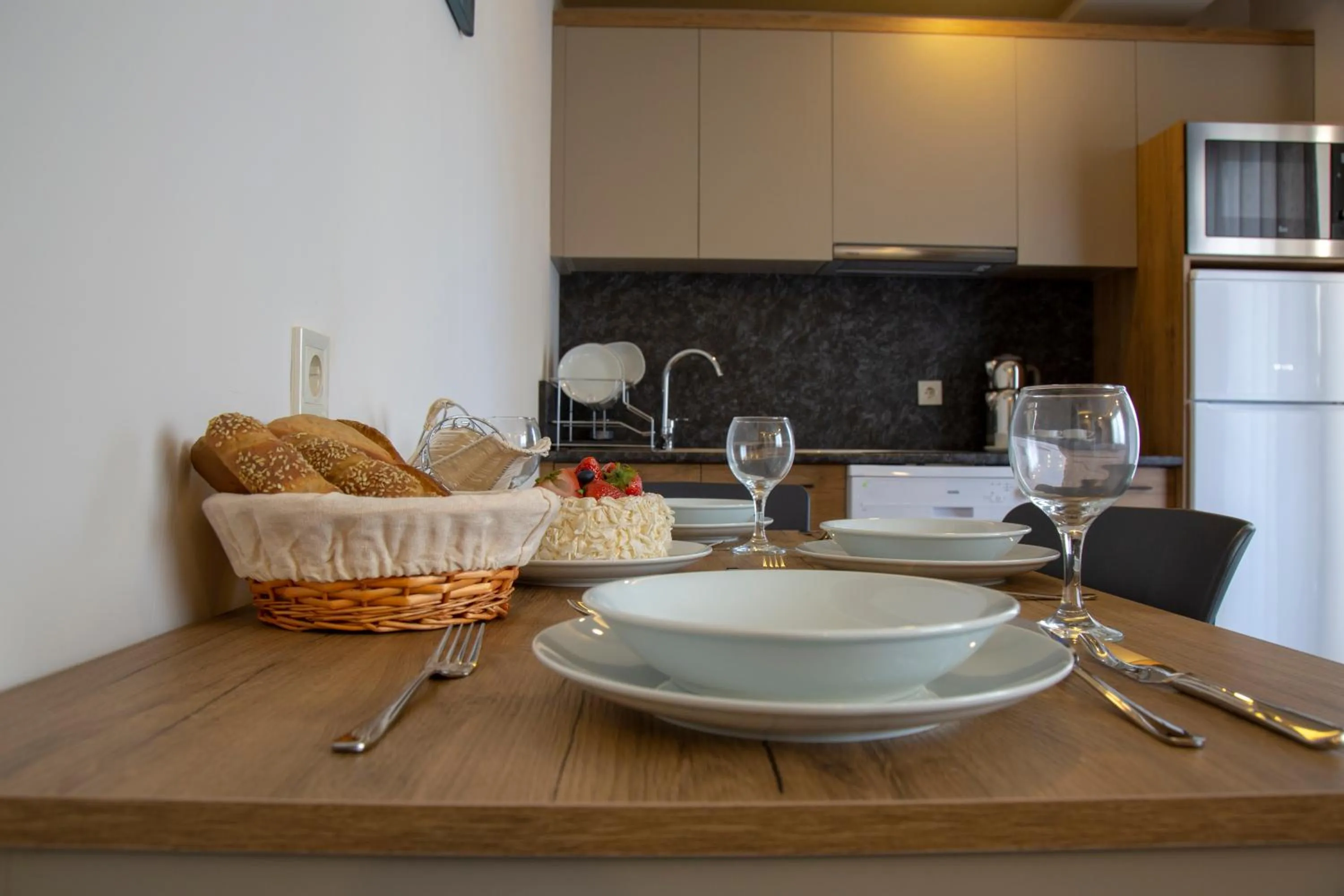 Dining area in Golden World Suite Hotel
