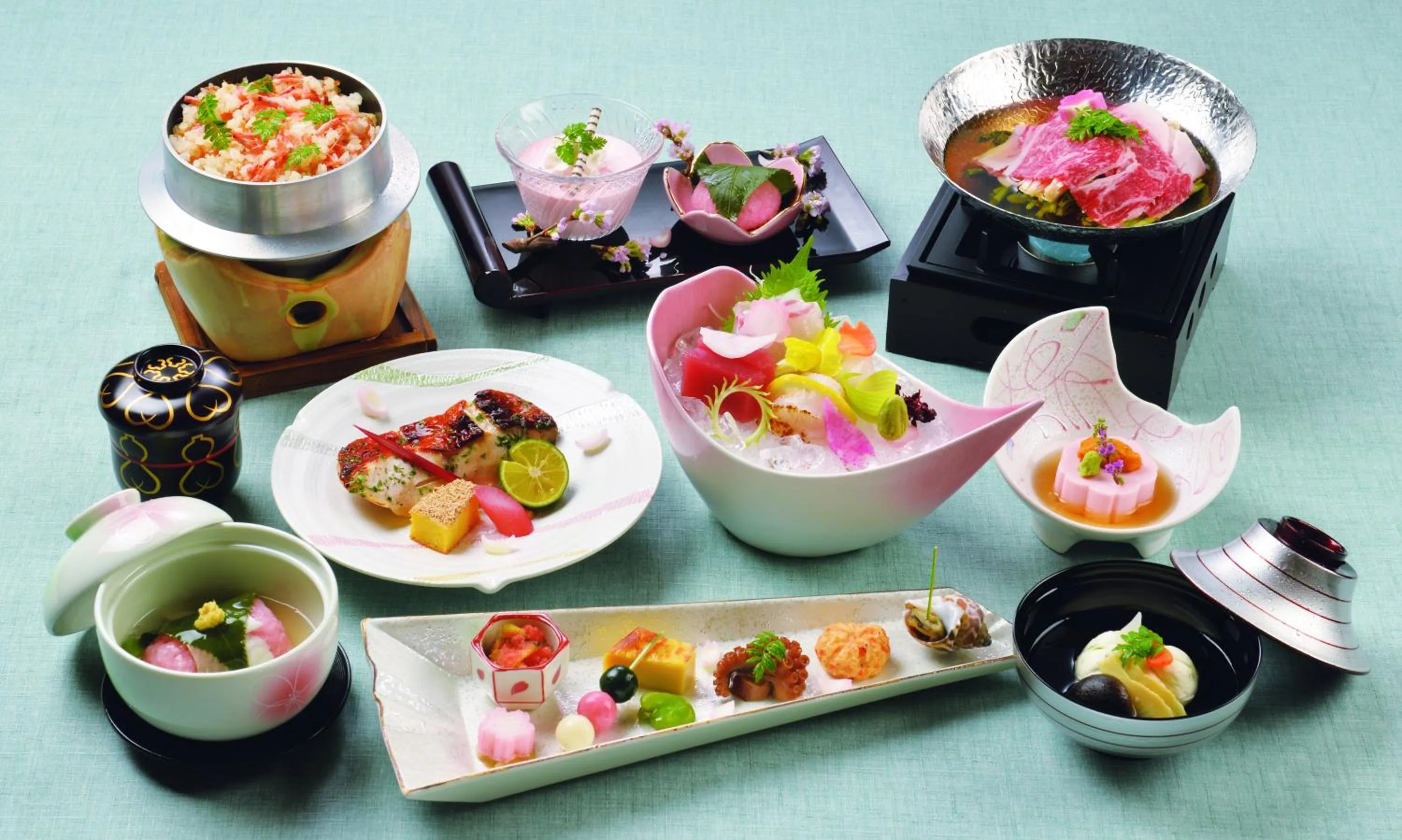 Food in The Gran Resort Elegante Atami