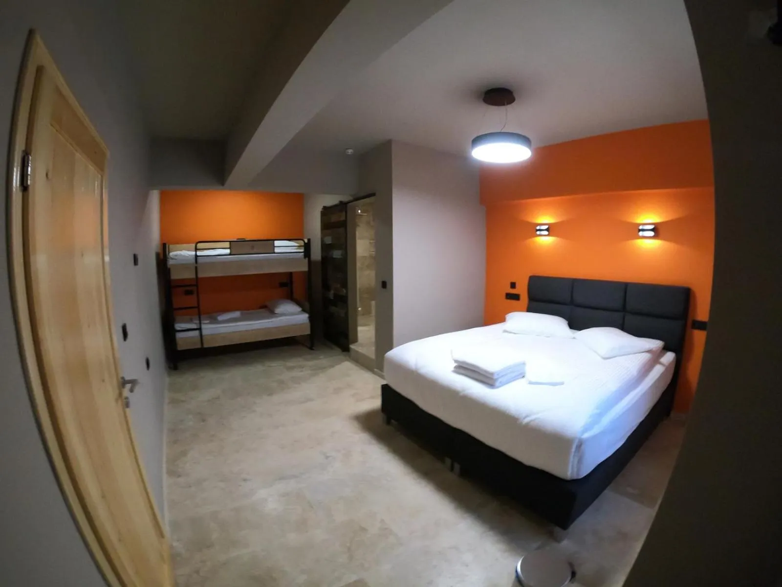 Bed in Adventure Inn Cappadocia