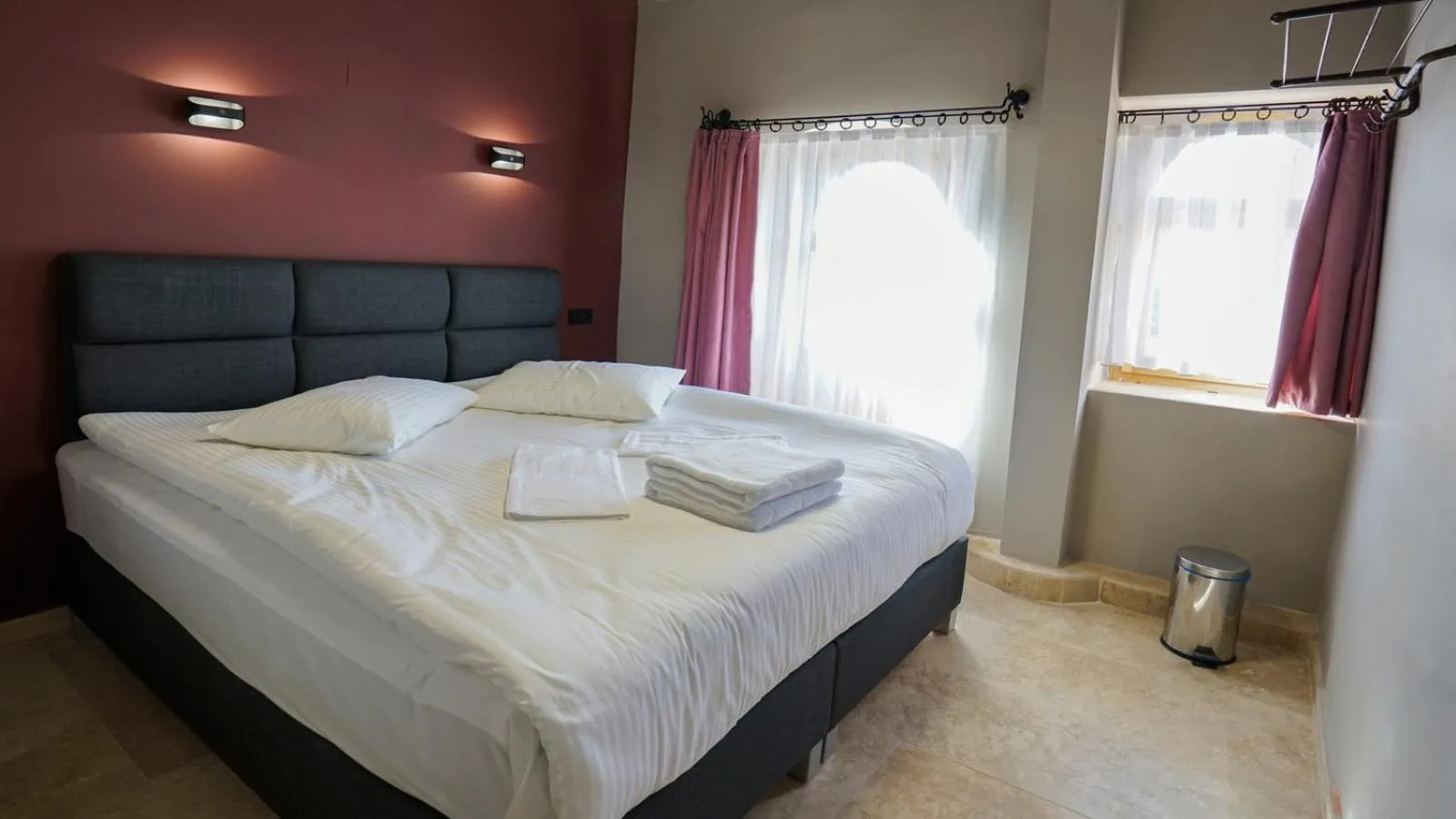 Bed in Adventure Inn Cappadocia