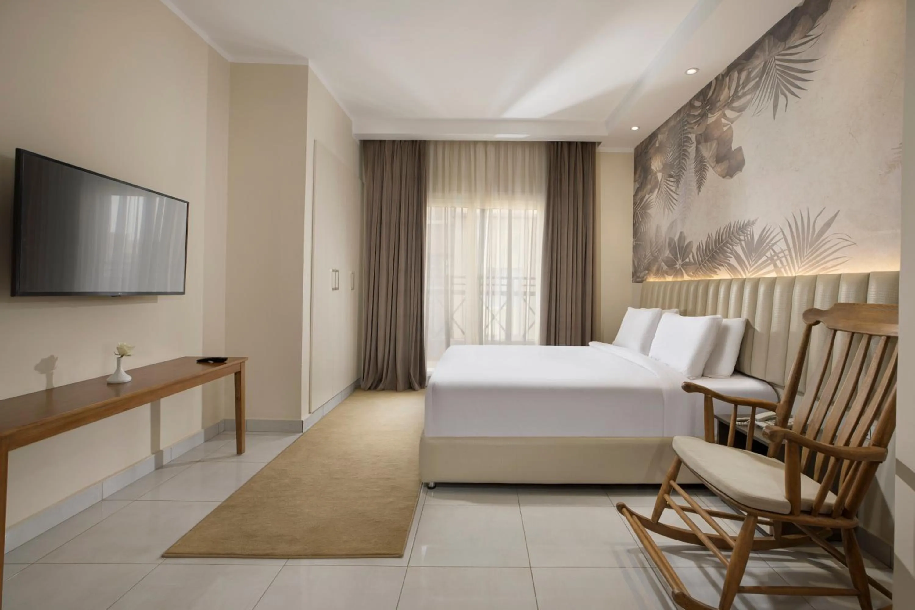 Bed in Vibotel Residence Hotel Apartments