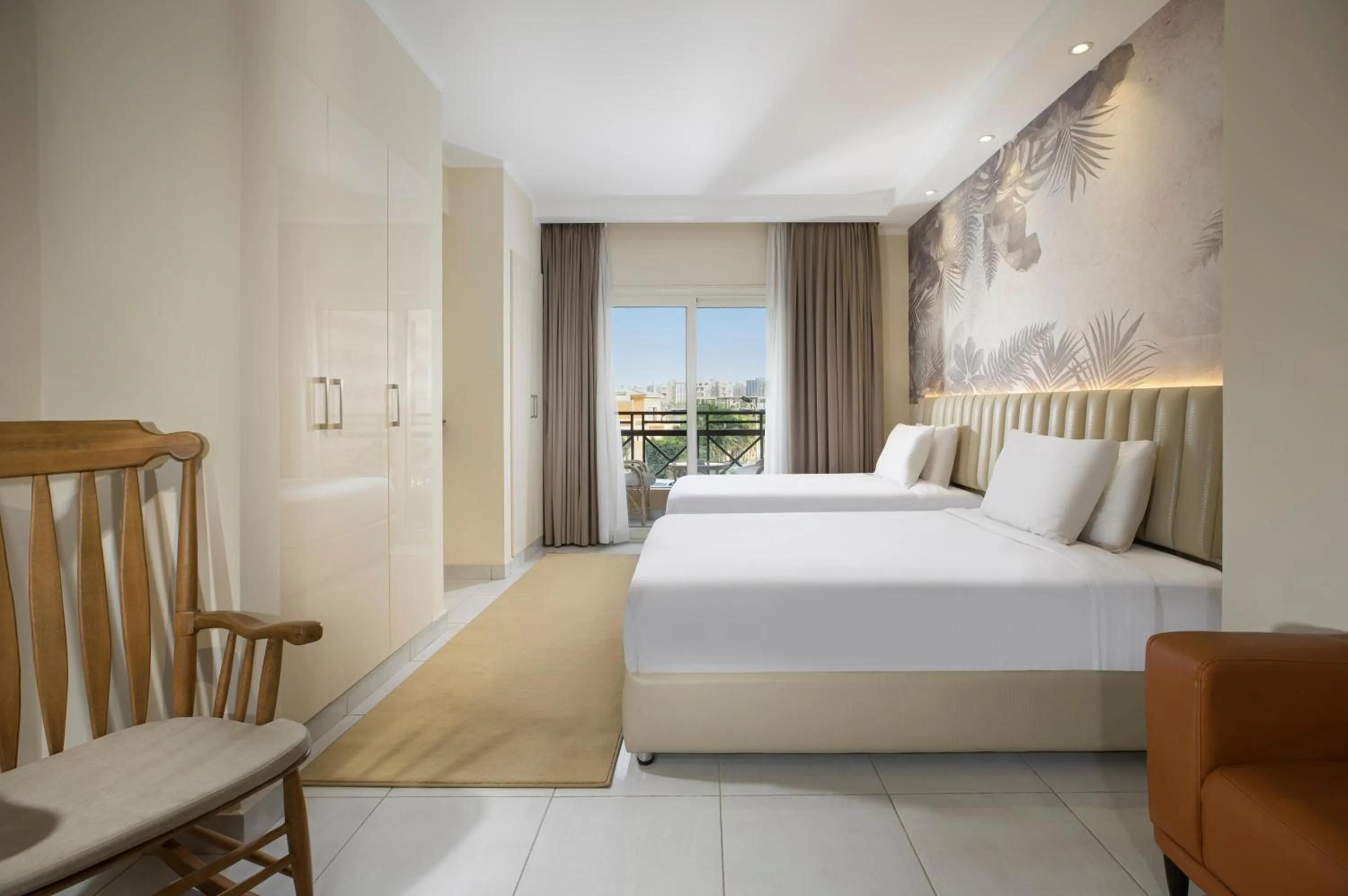 Bed in Vibotel Residence Hotel Apartments