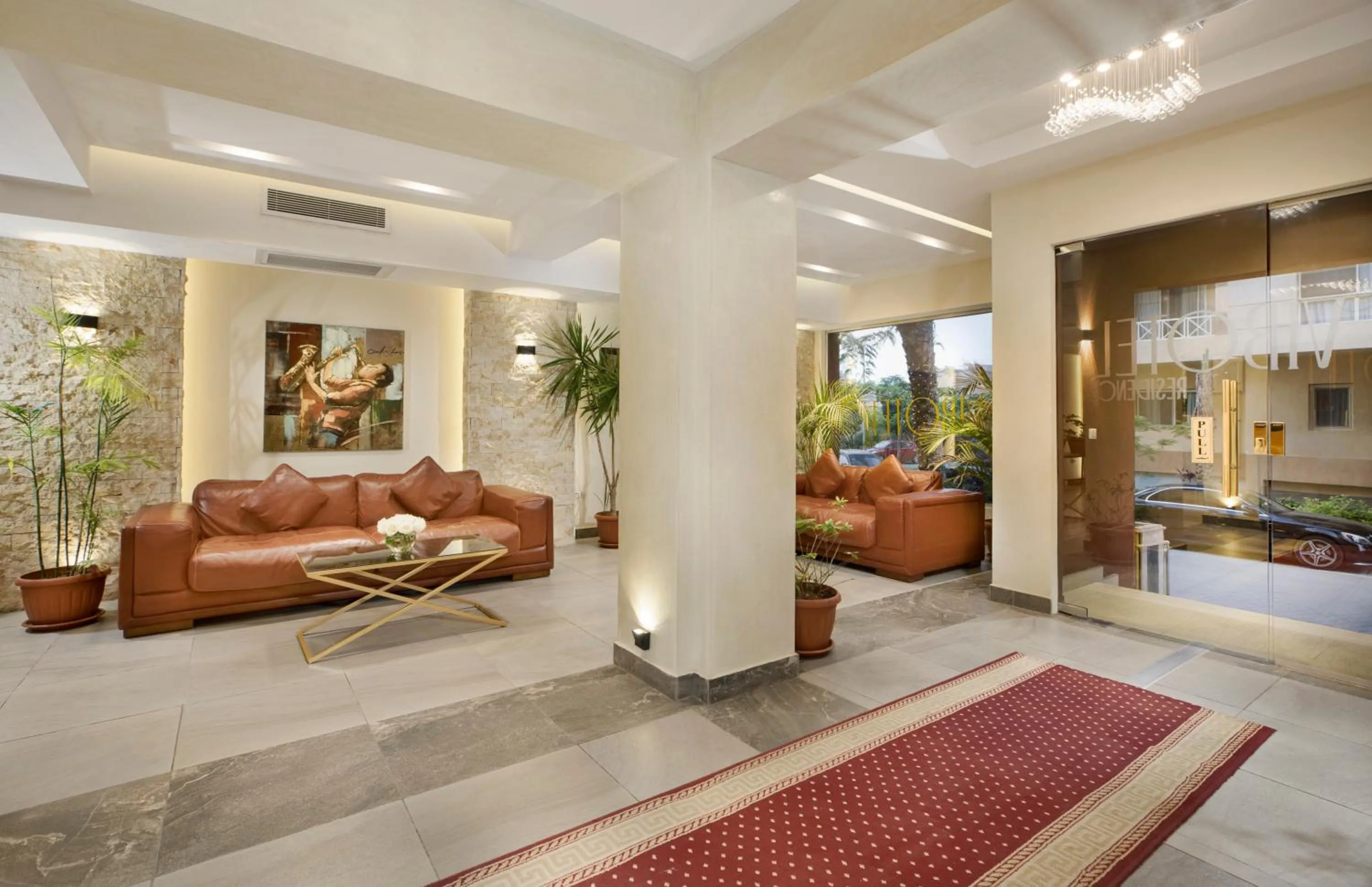 Seating area in Vibotel Residence Hotel Apartments
