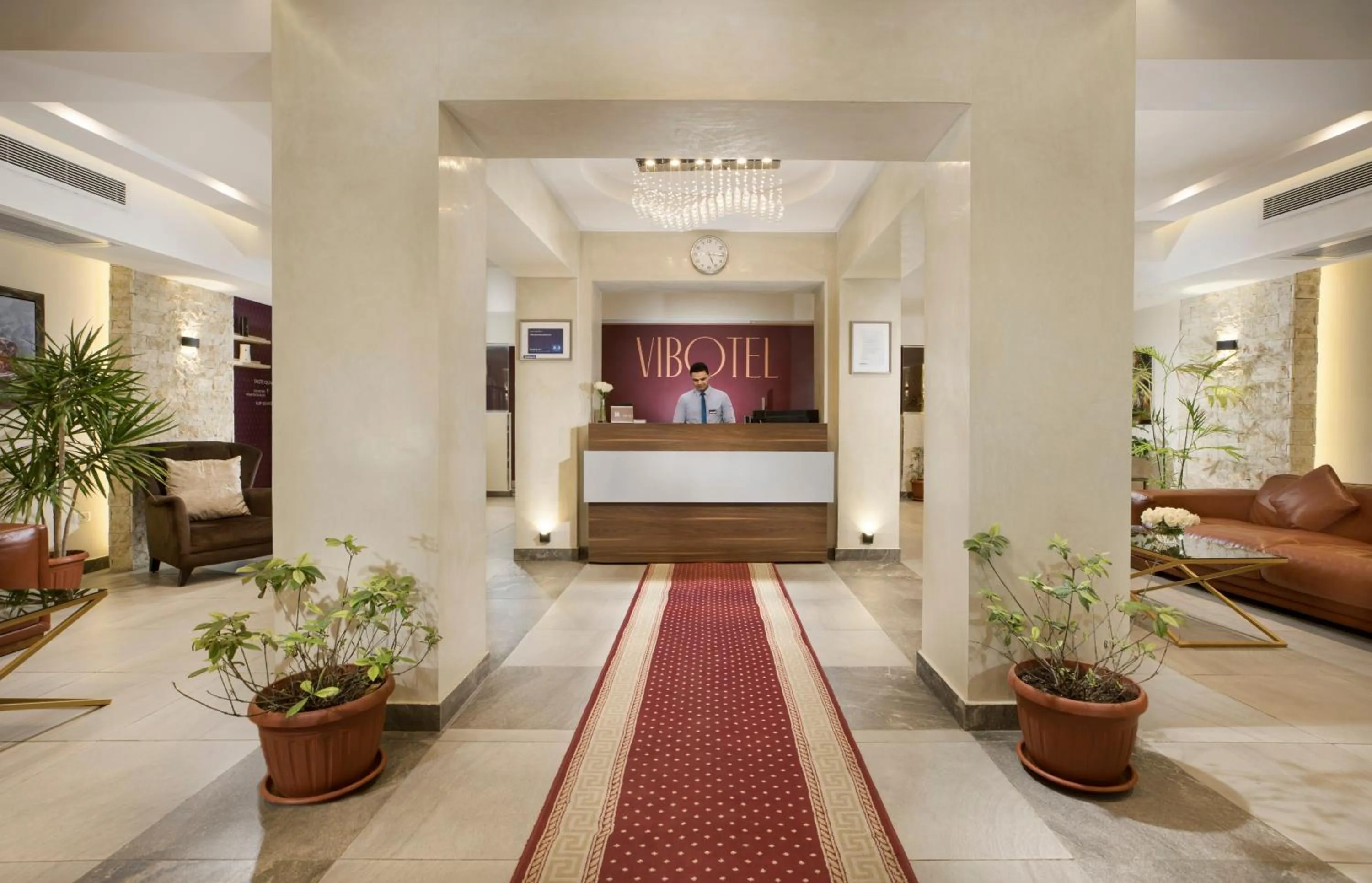 Lobby or reception in Vibotel Residence Hotel Apartments