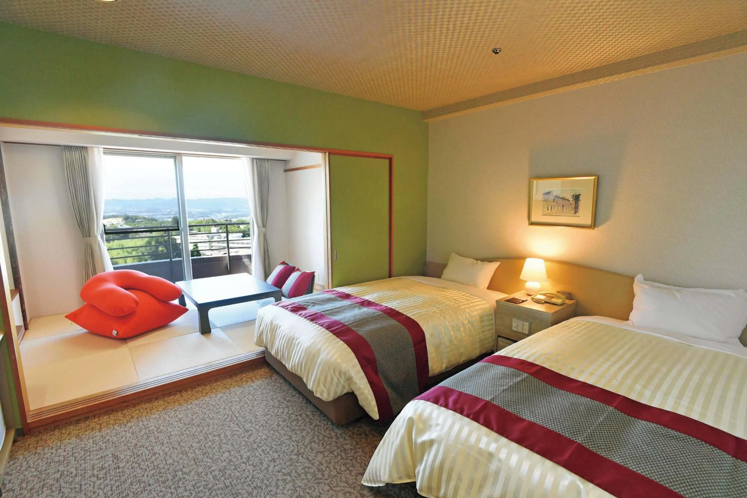 Bed in The Gran Resort Princess Arima