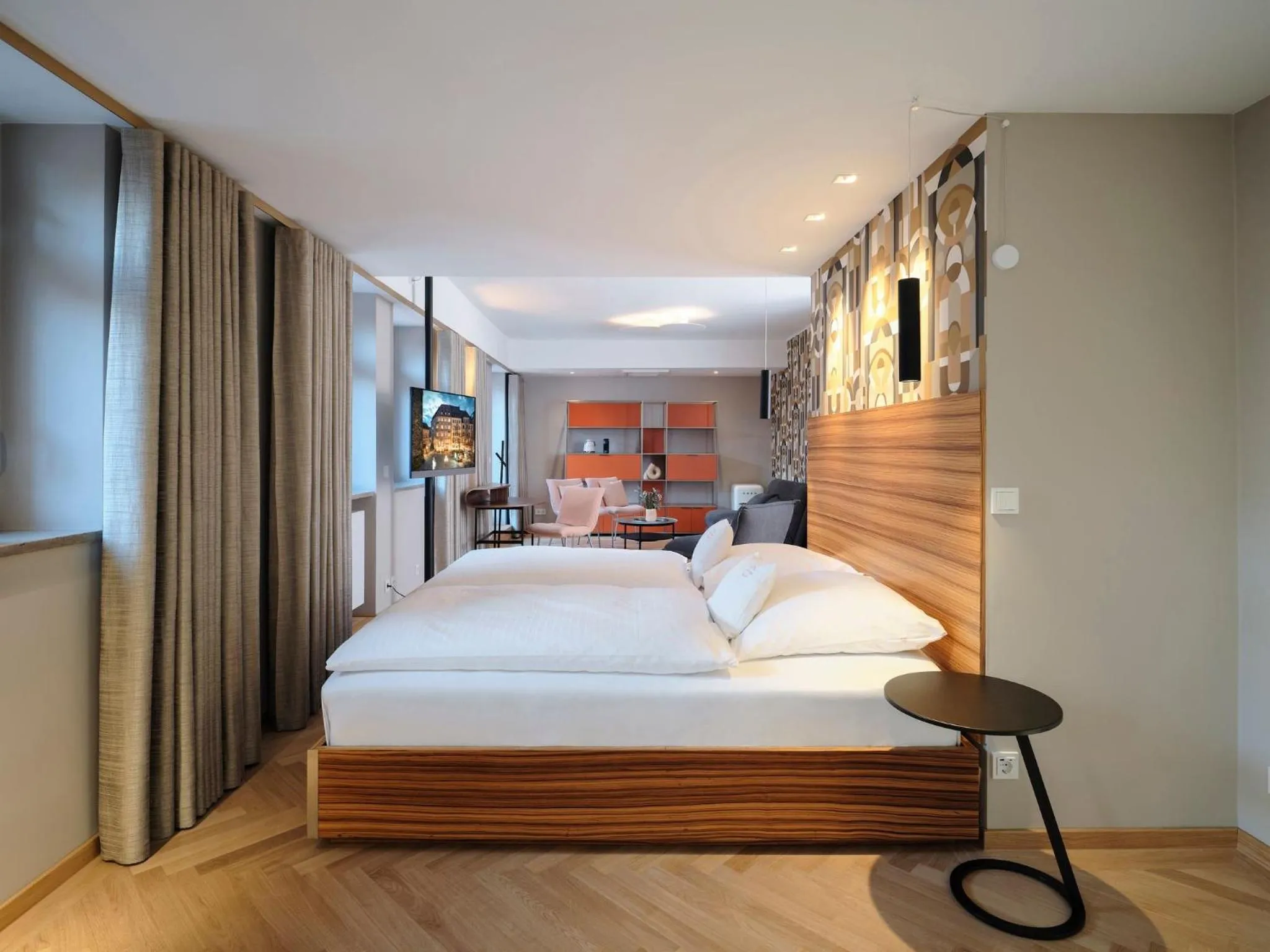 Bed in Hotel VICTORIA Nürnberg