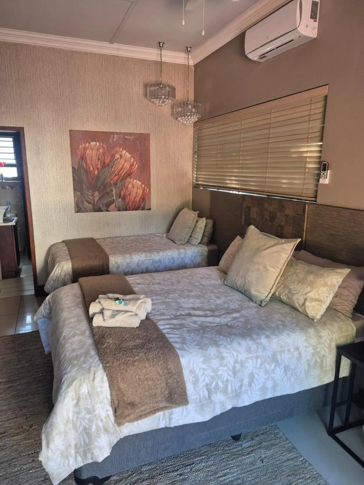 Decorative detail, Bed in Potch Manor Guest House