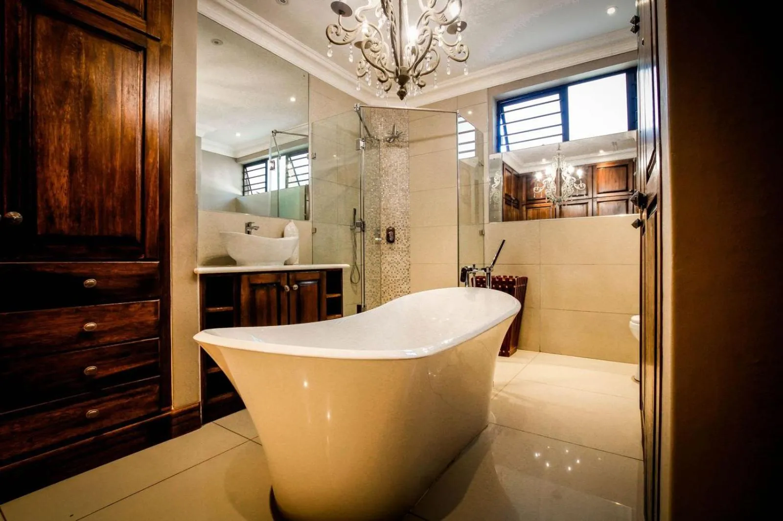 Shower in Potch Manor Guest House