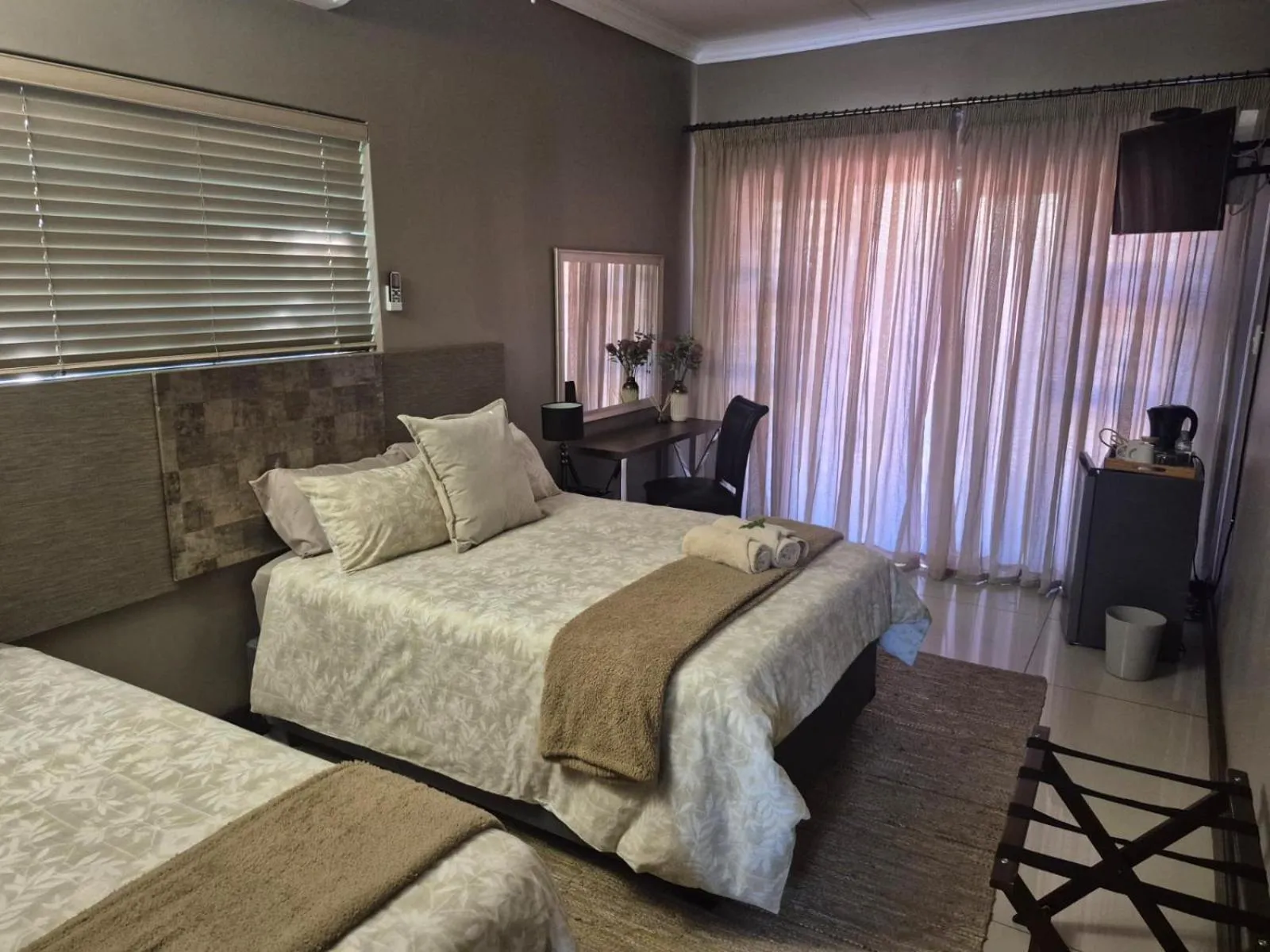 Decorative detail, Bed in Potch Manor Guest House