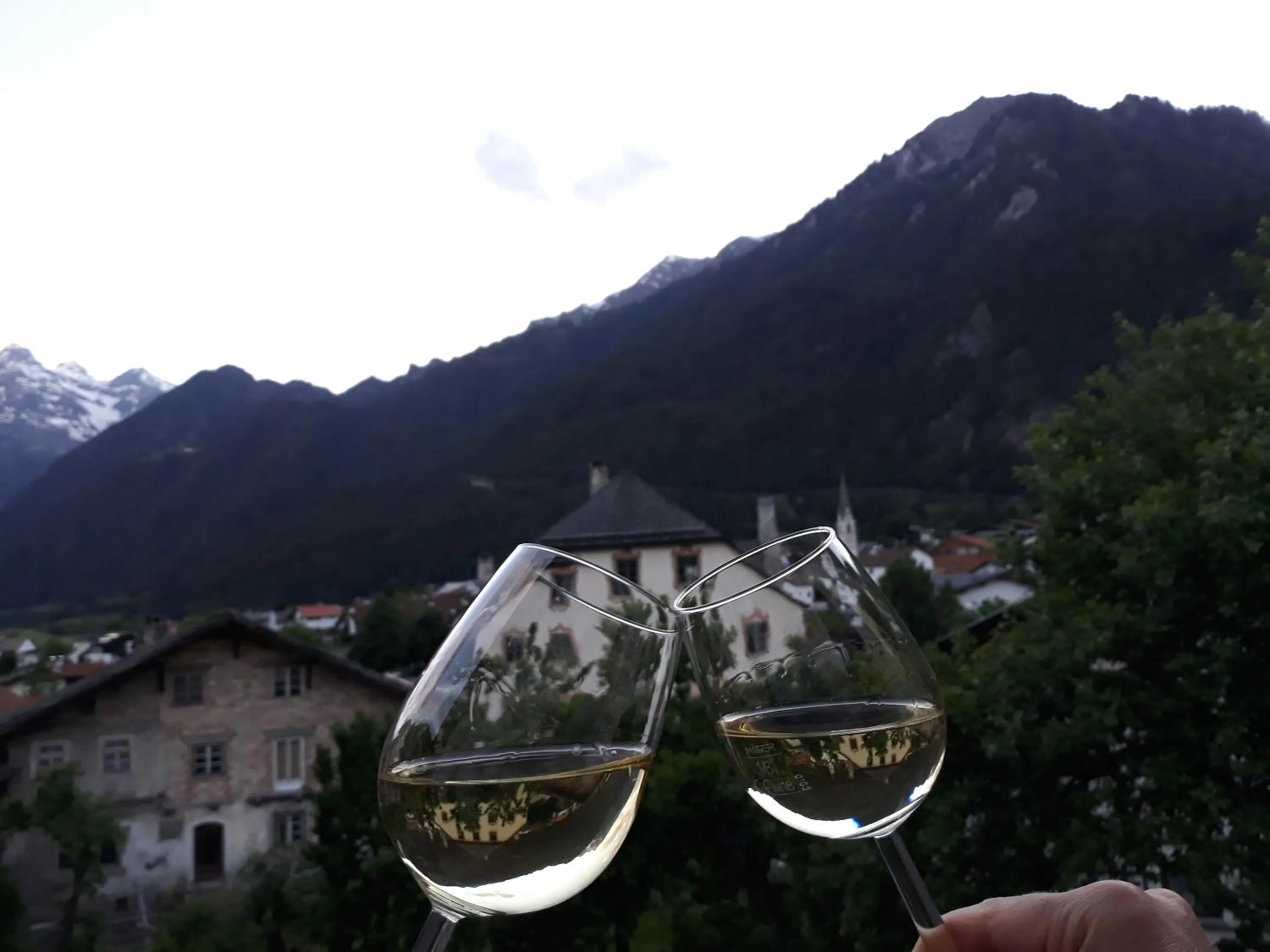 Mountain view in Alblerhof