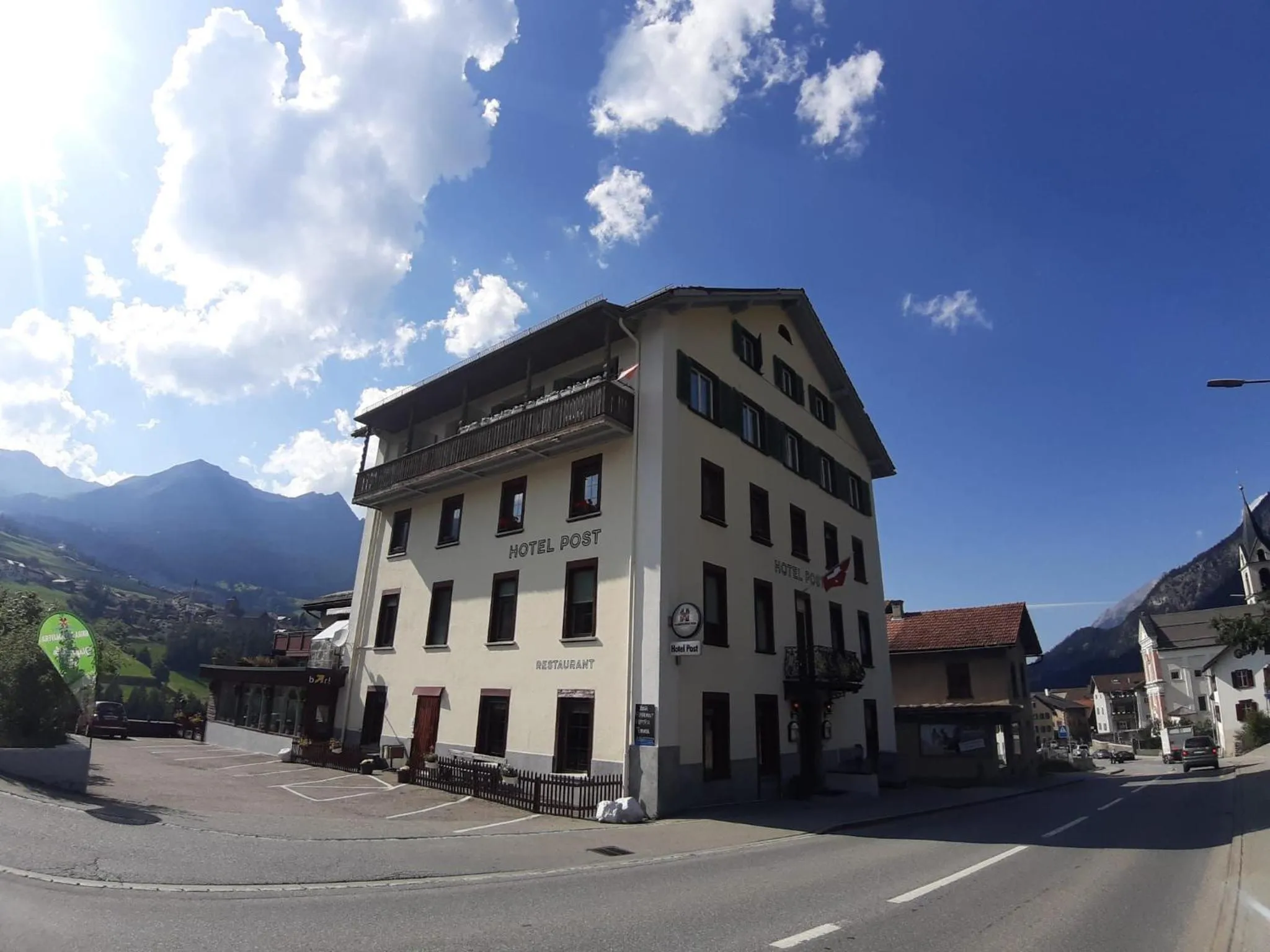 Street view in Hotel Post Cunter Biancardi