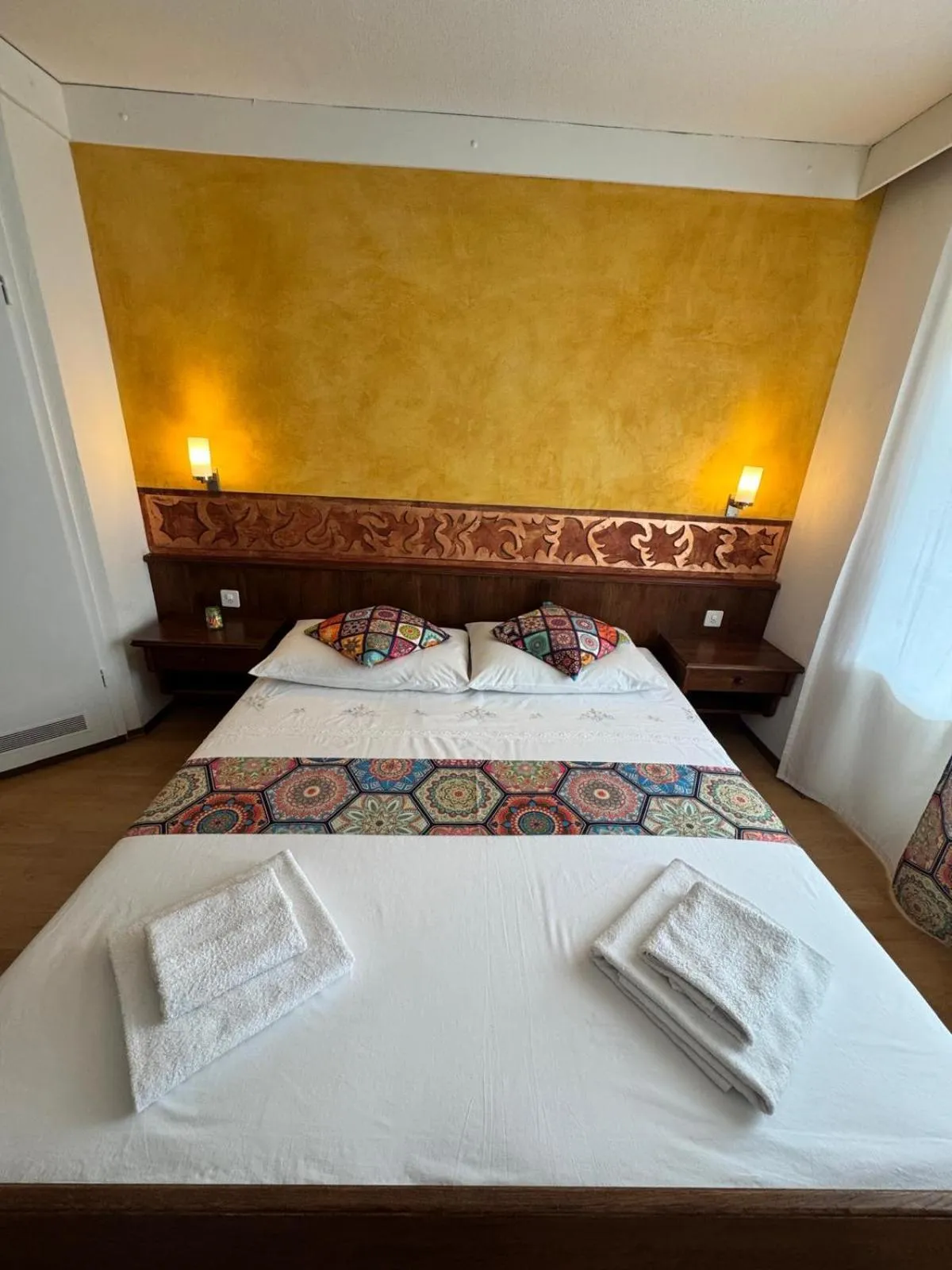 Bed in Hotel Post Cunter Biancardi