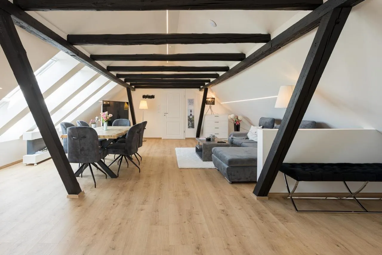 Bed in Familien- und Aparthotel Strandhof