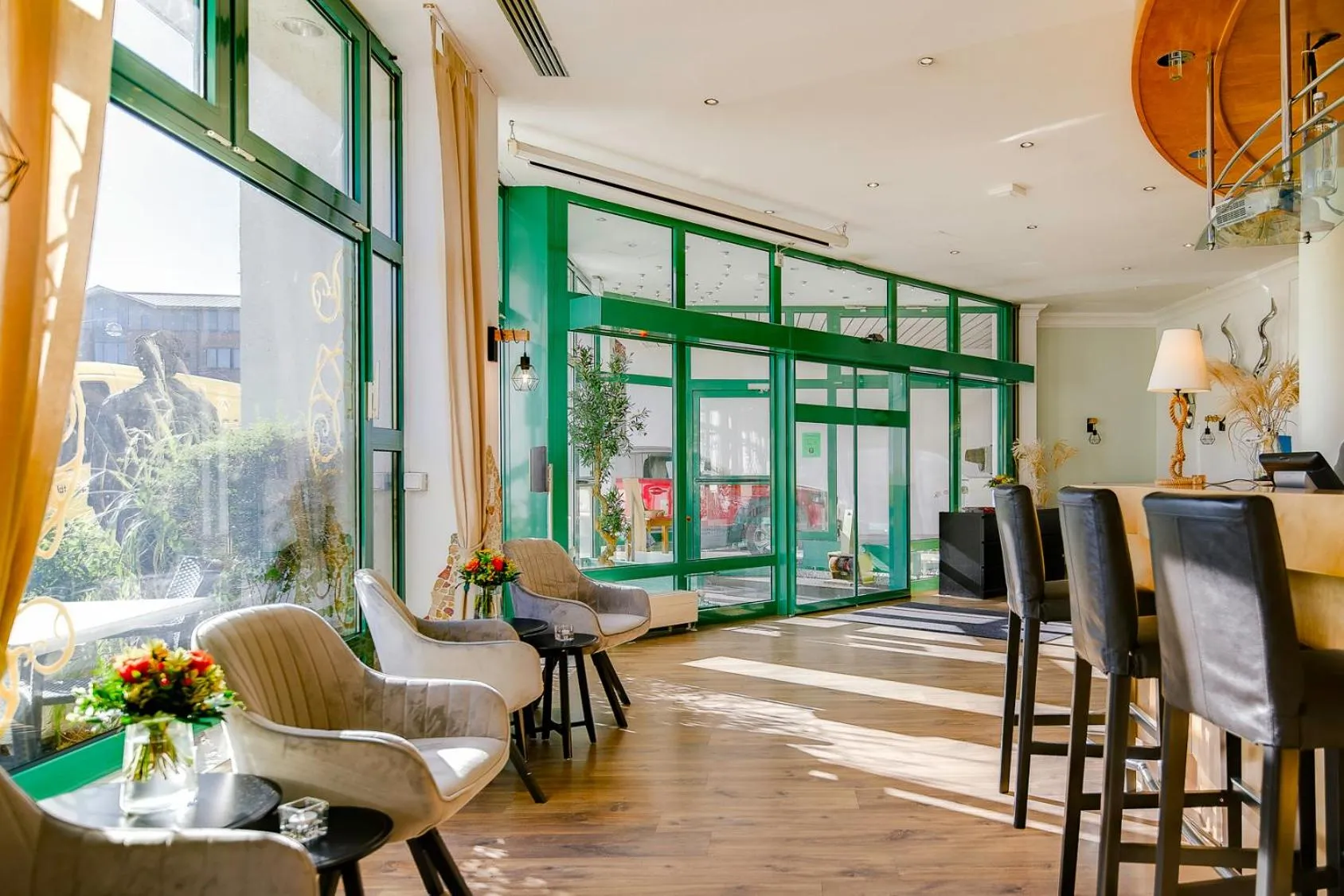 Property building in Ambiente Langenhagen Hannover by Tulip Inn