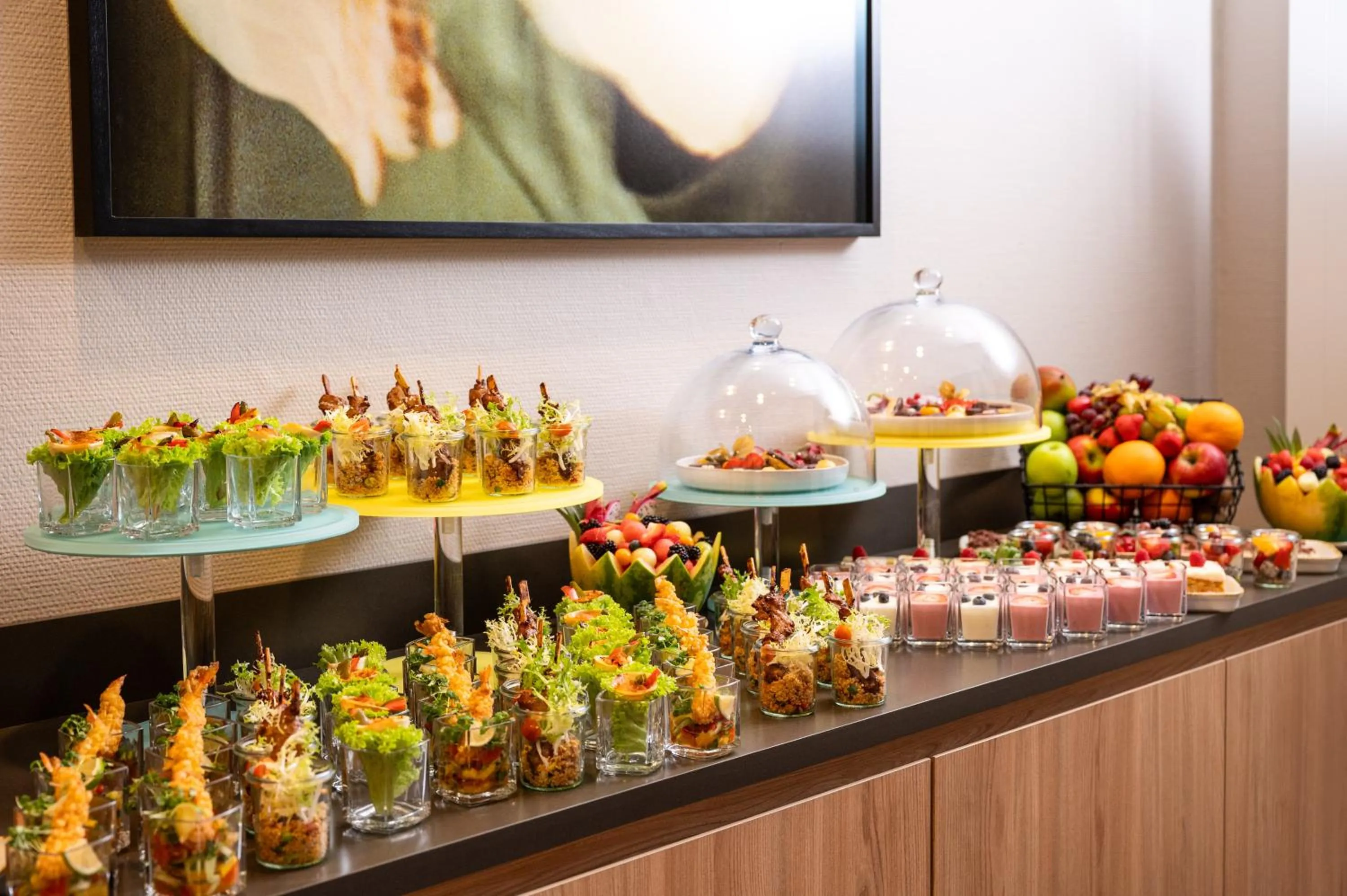 Food and drinks in TRIBE Düsseldorf