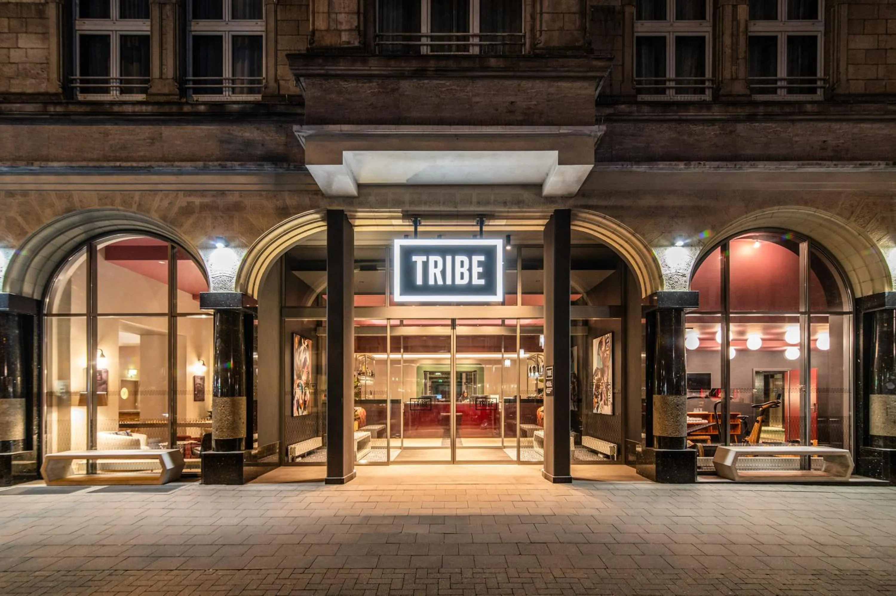 Facade/entrance in TRIBE Düsseldorf