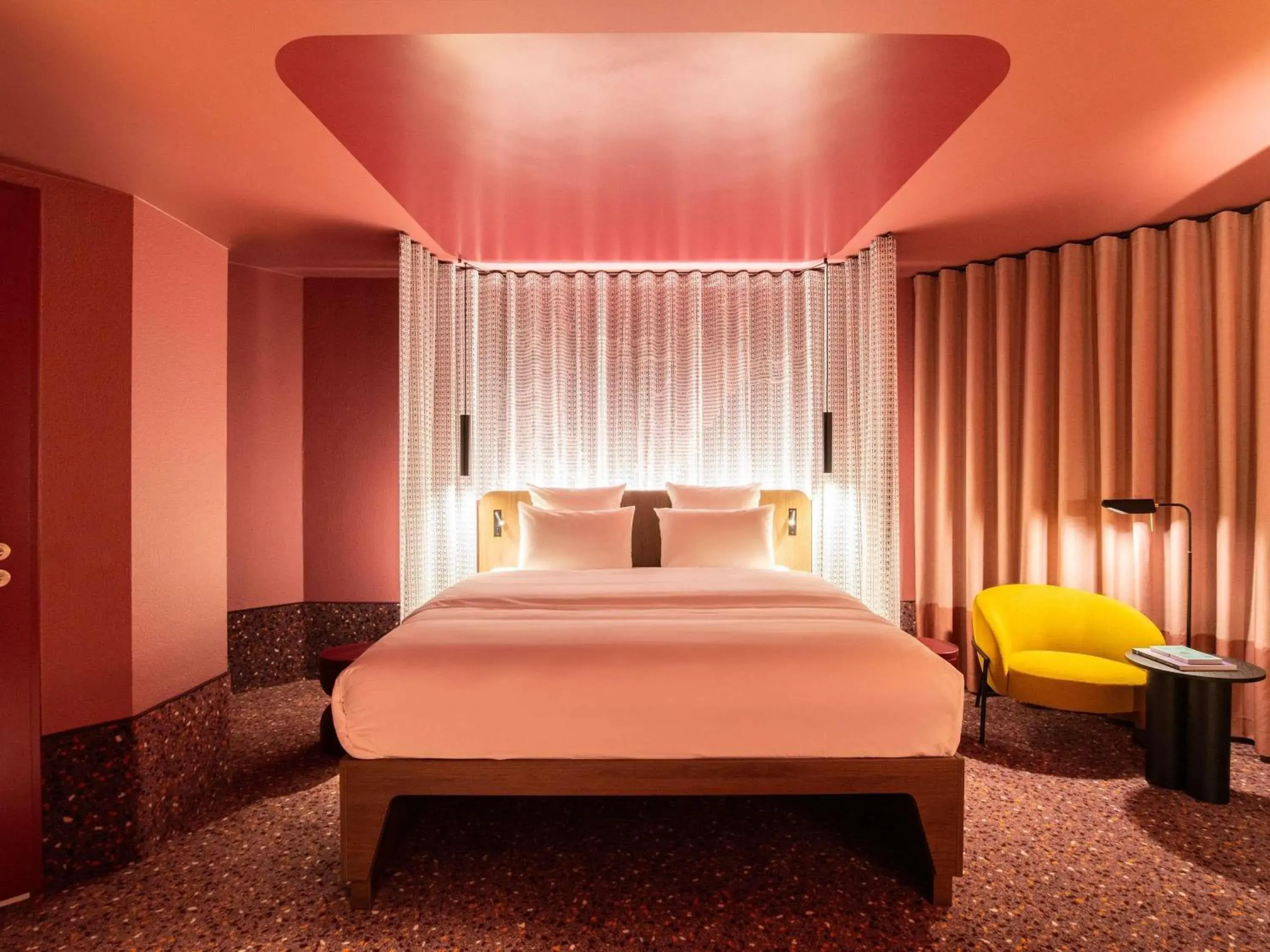 Bedroom, Bed in TRIBE Düsseldorf Bedroom, Bed in TRIBE Düsseldorf