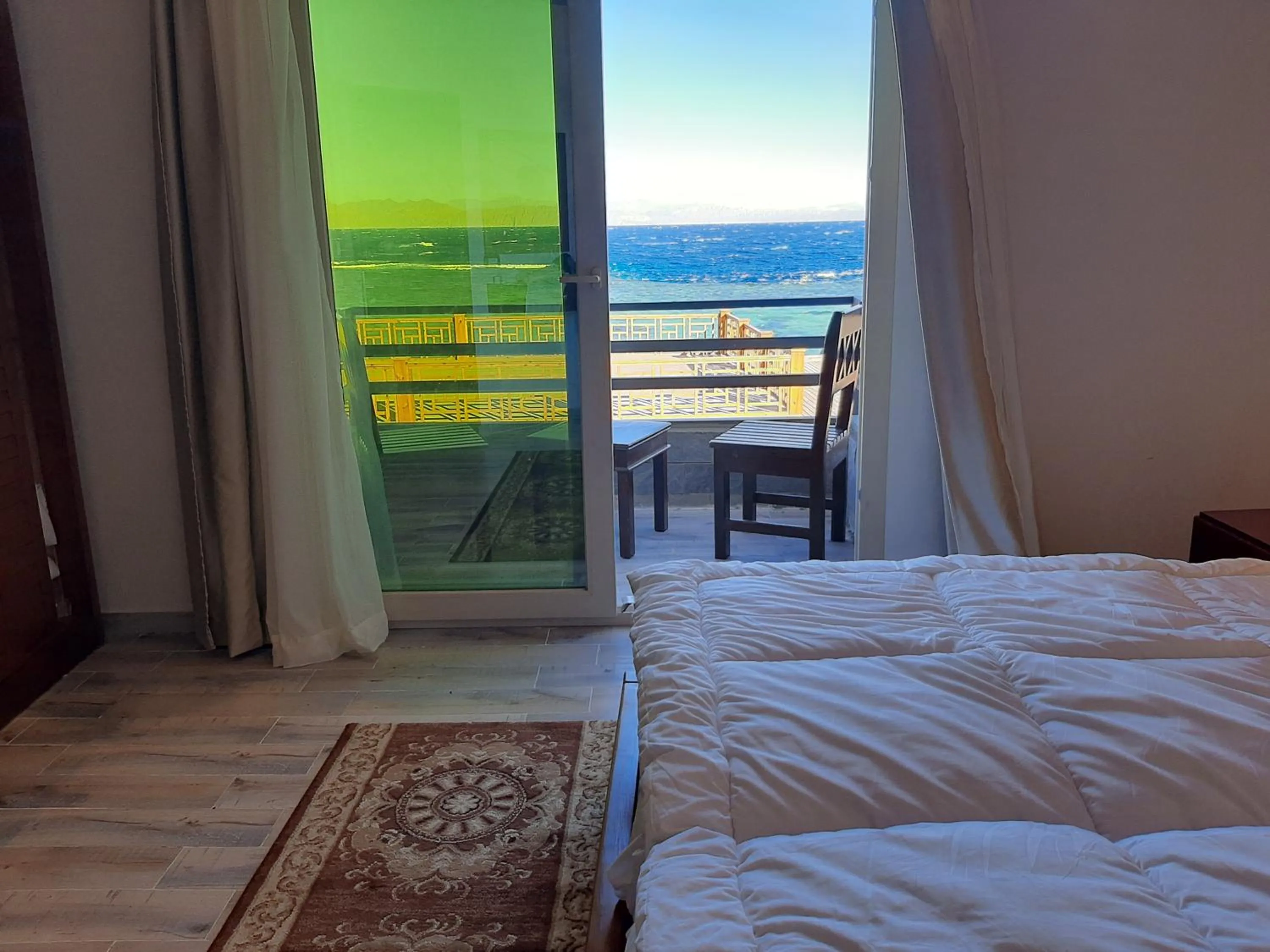 Bed in Diamond Dahab House