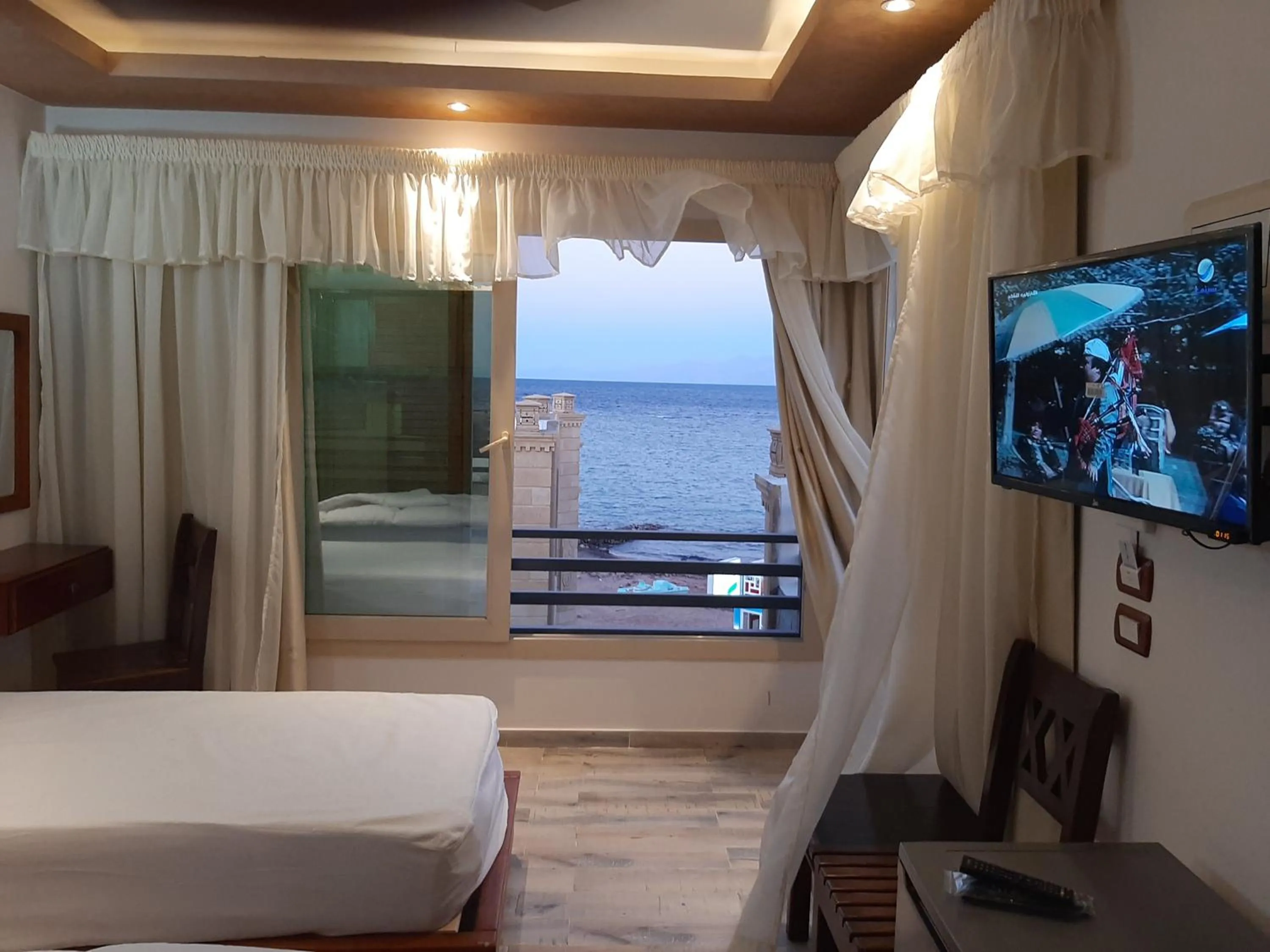 Bed in Diamond Dahab House