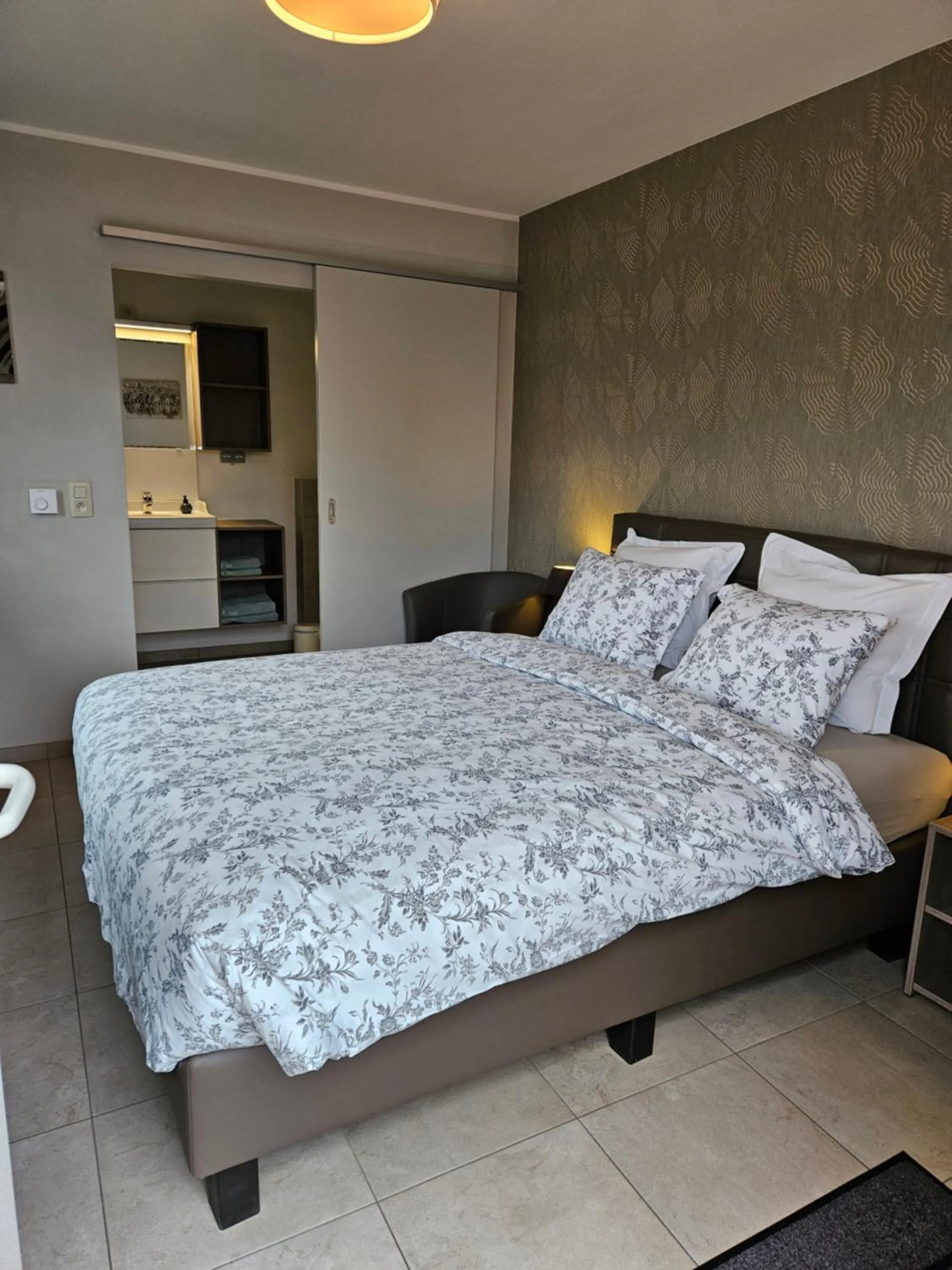 Bedroom, Bed in B&B OLEN