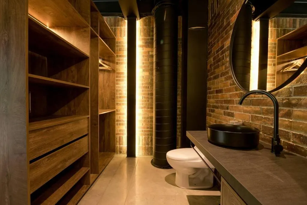 Toilet in Meridiano Apartments