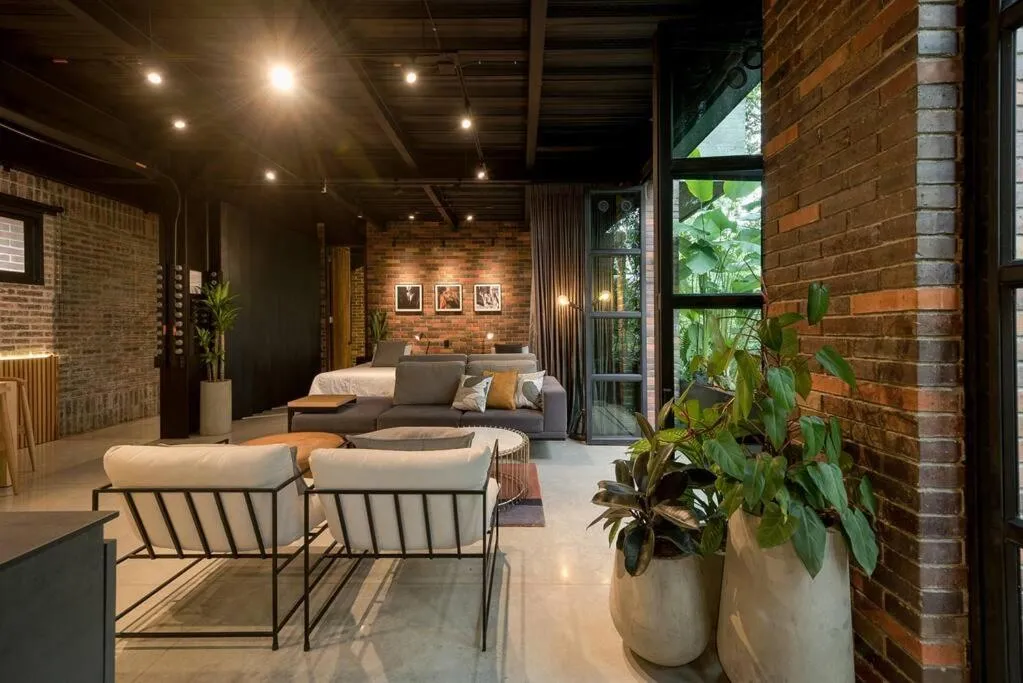 Living room in Meridiano Apartments