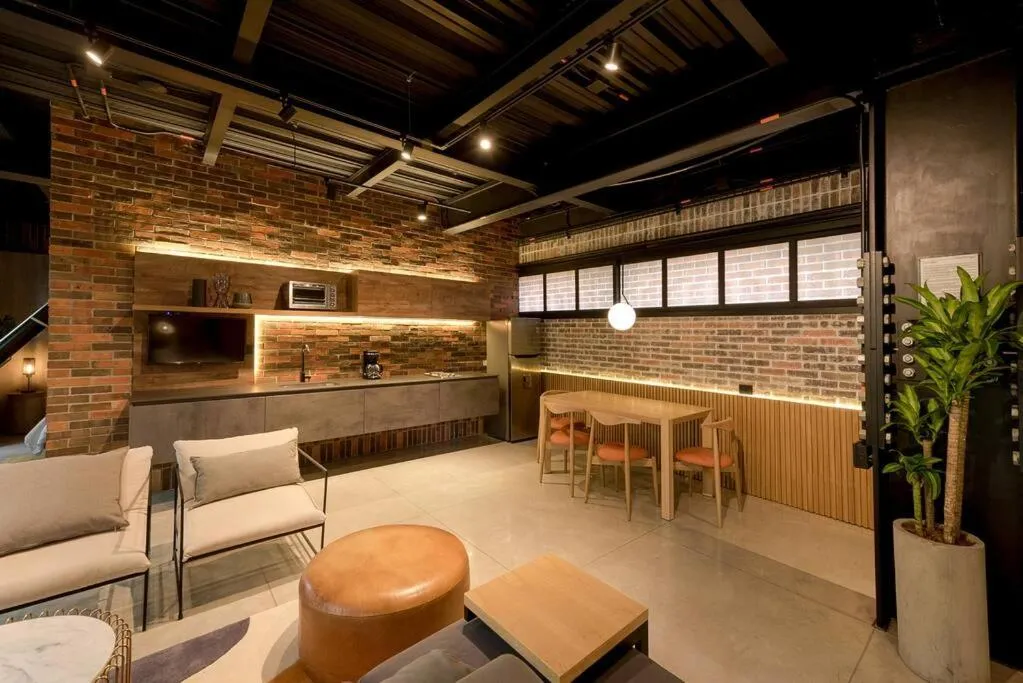 Kitchen or kitchenette in Meridiano Apartments