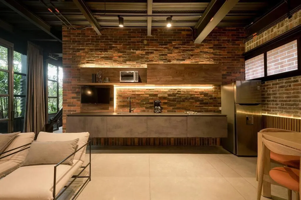 Kitchen or kitchenette in Meridiano Apartments