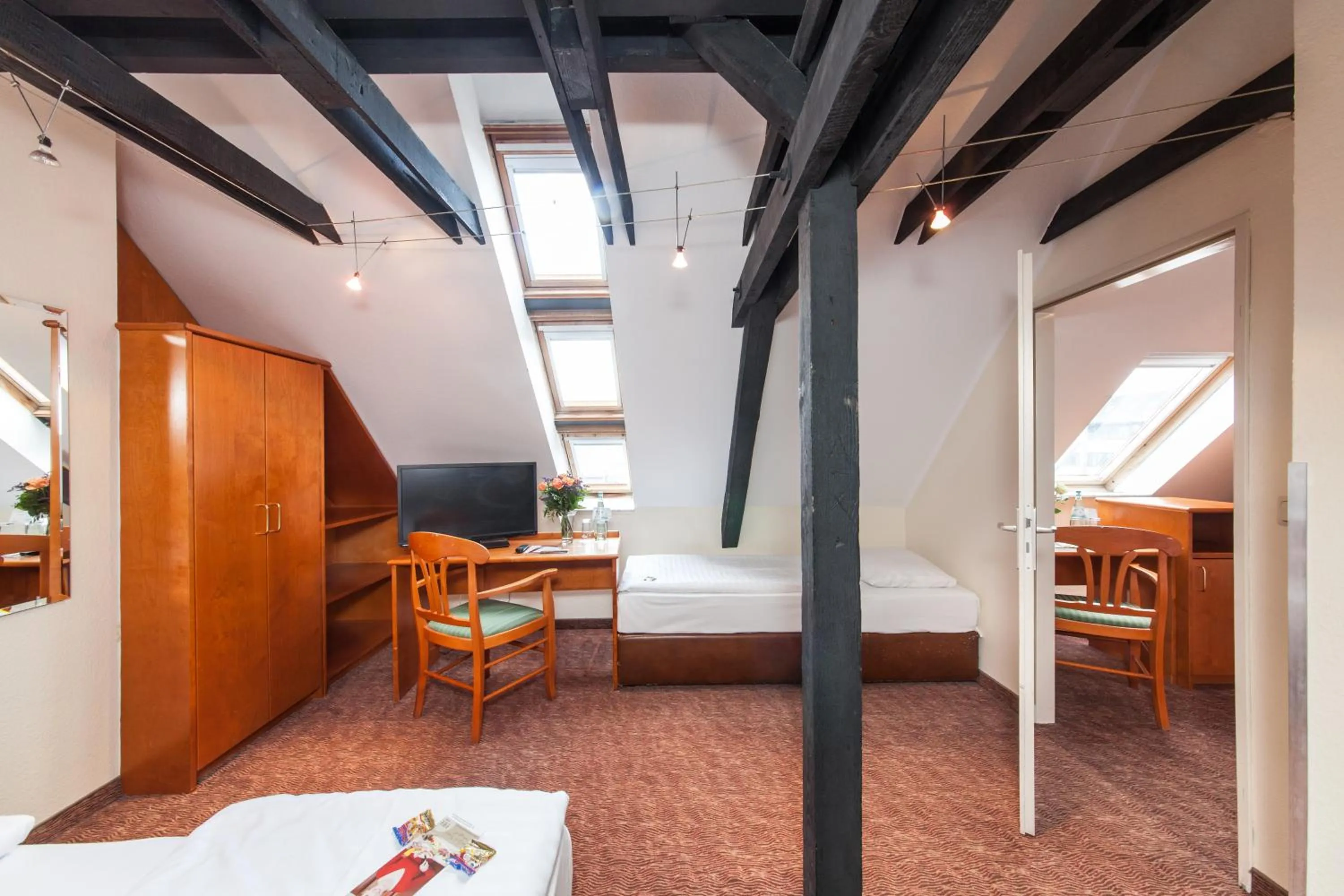 Bed in Hotel Ahl Meerkatzen