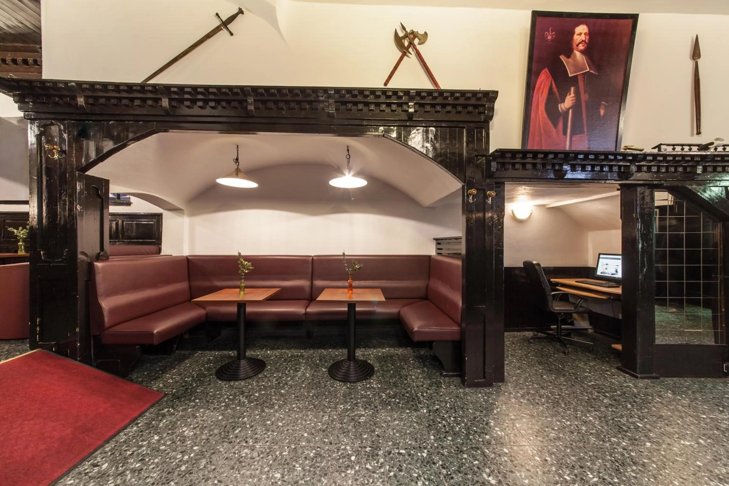 Lobby or reception in Hotel Ahl Meerkatzen