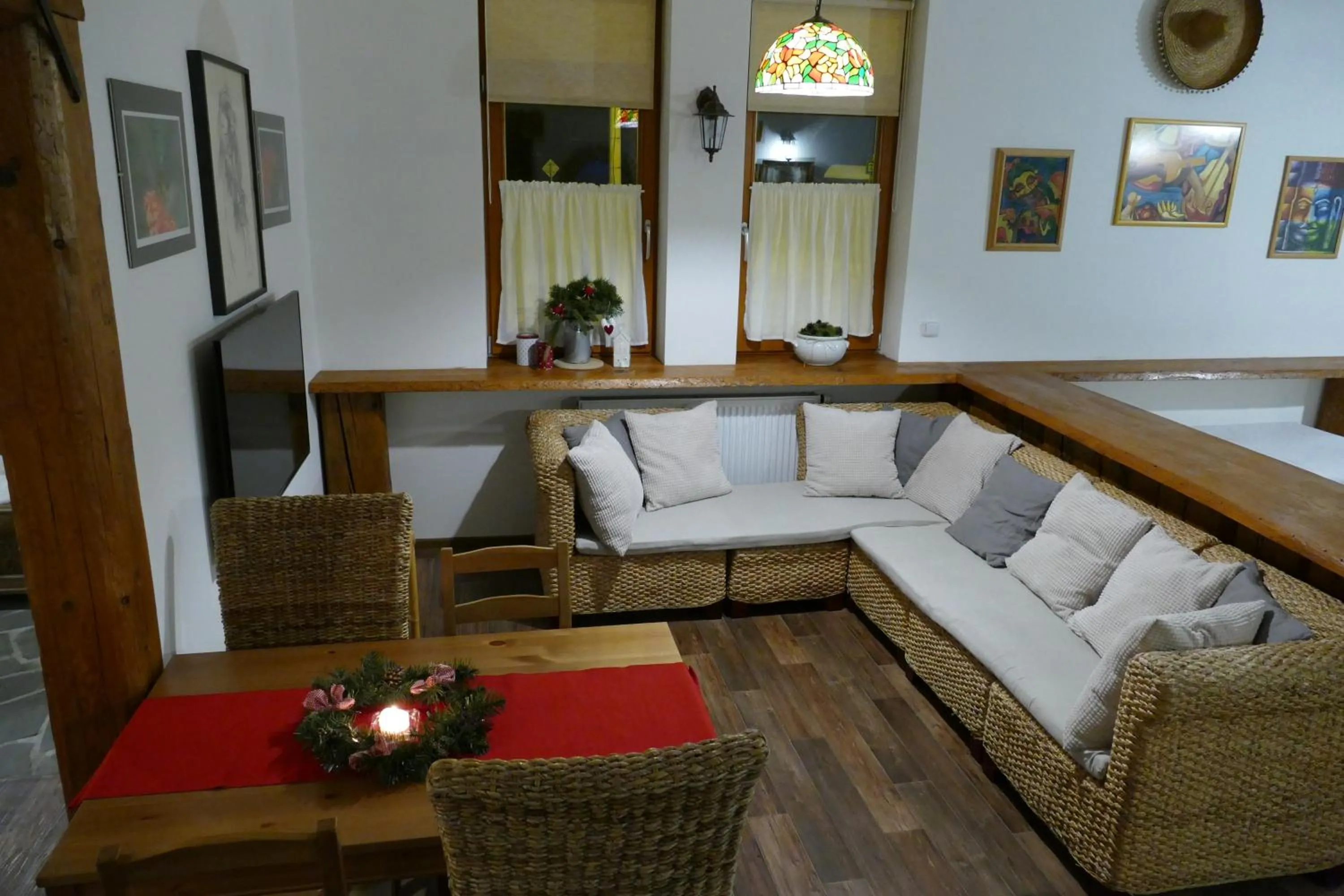 Living room in Chalupa Pohoda