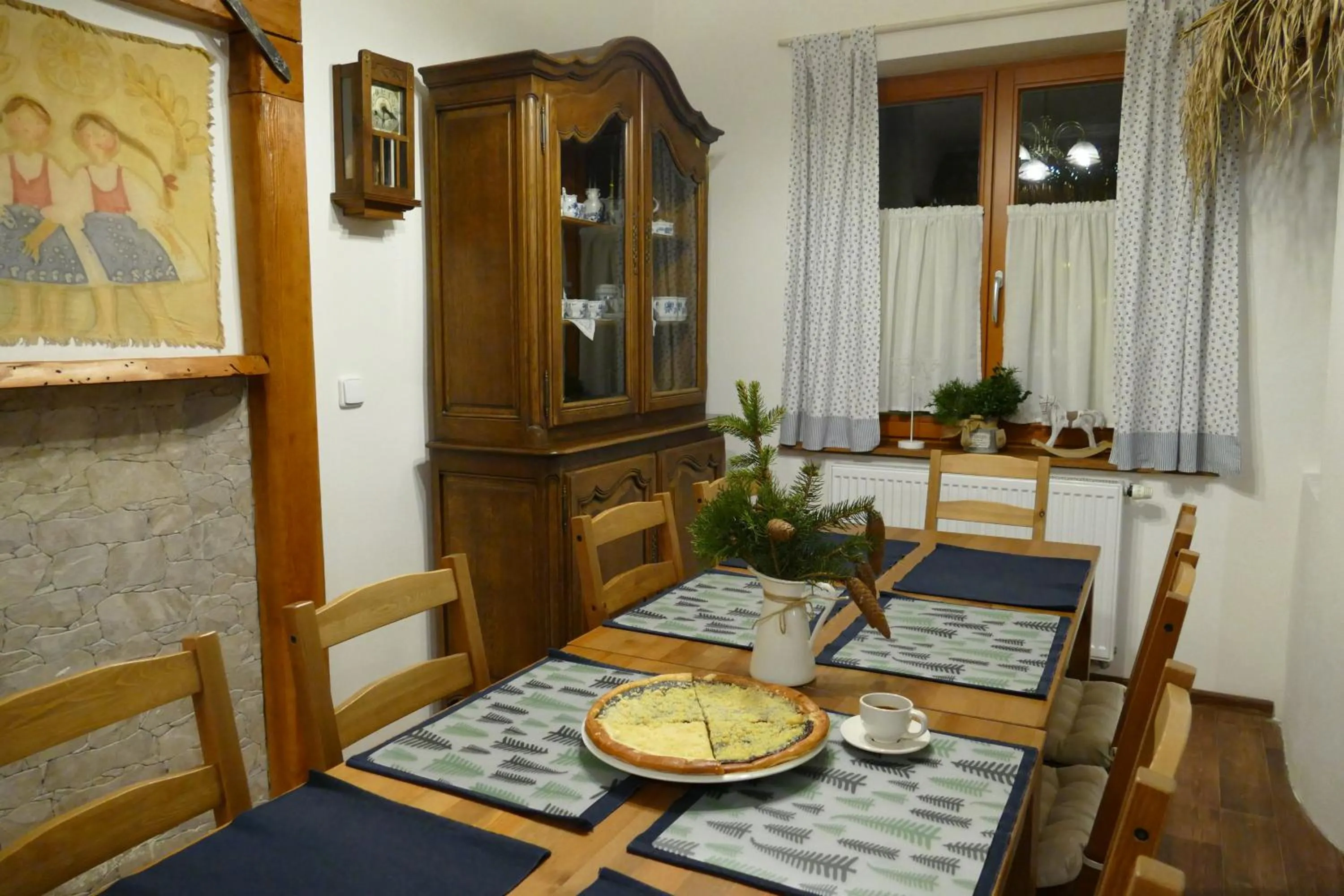 Dining area in Chalupa Pohoda