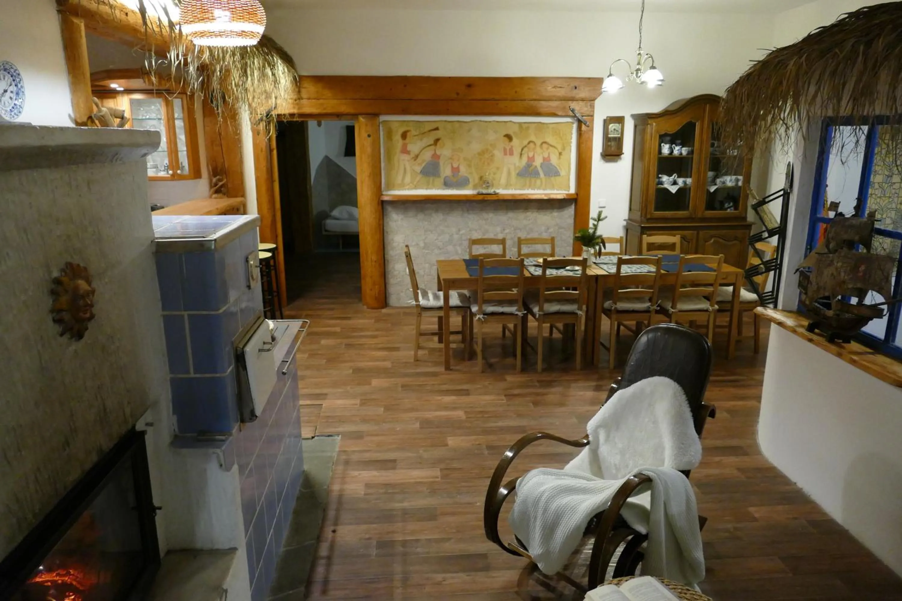 Dining area in Chalupa Pohoda