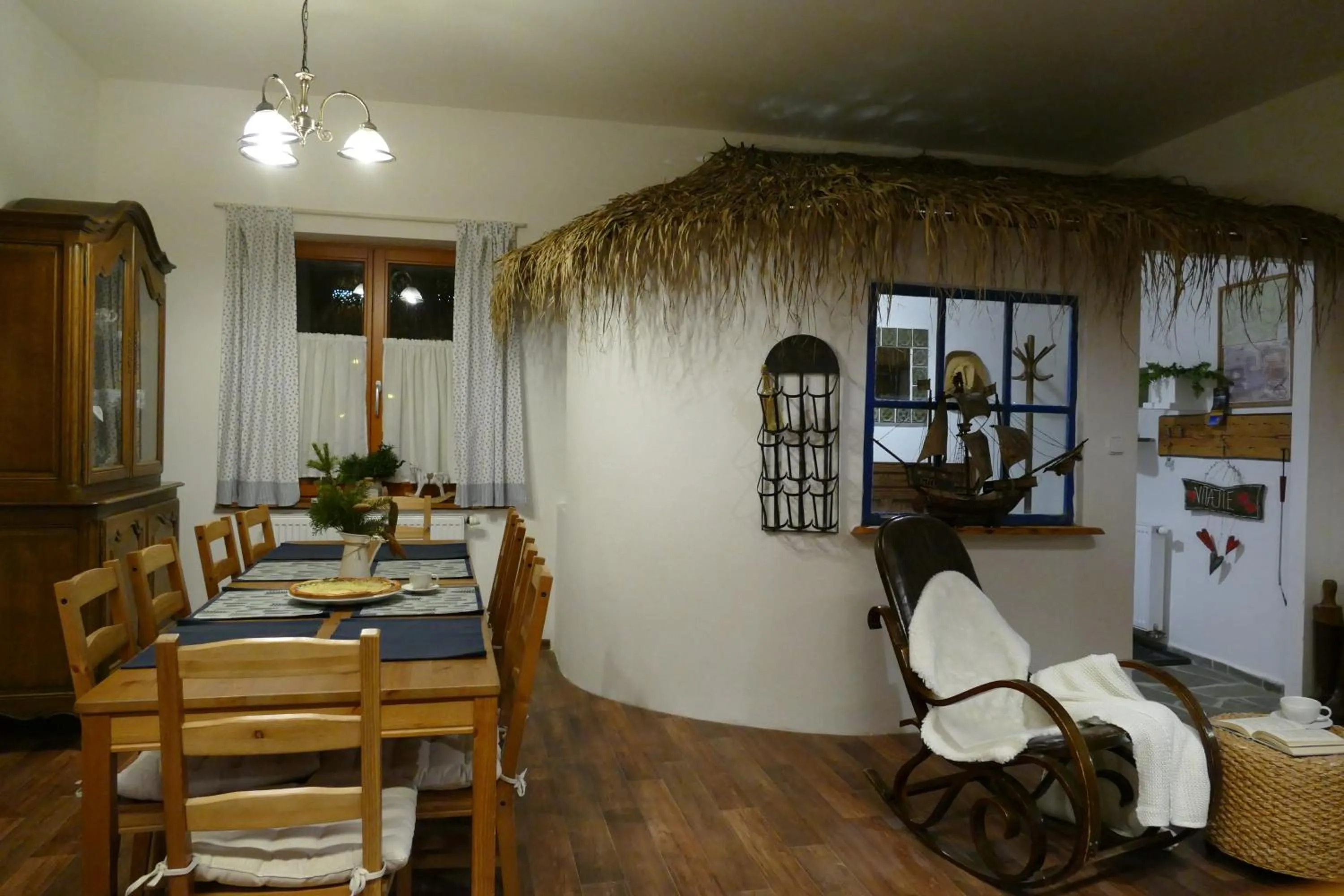 Dining area in Chalupa Pohoda