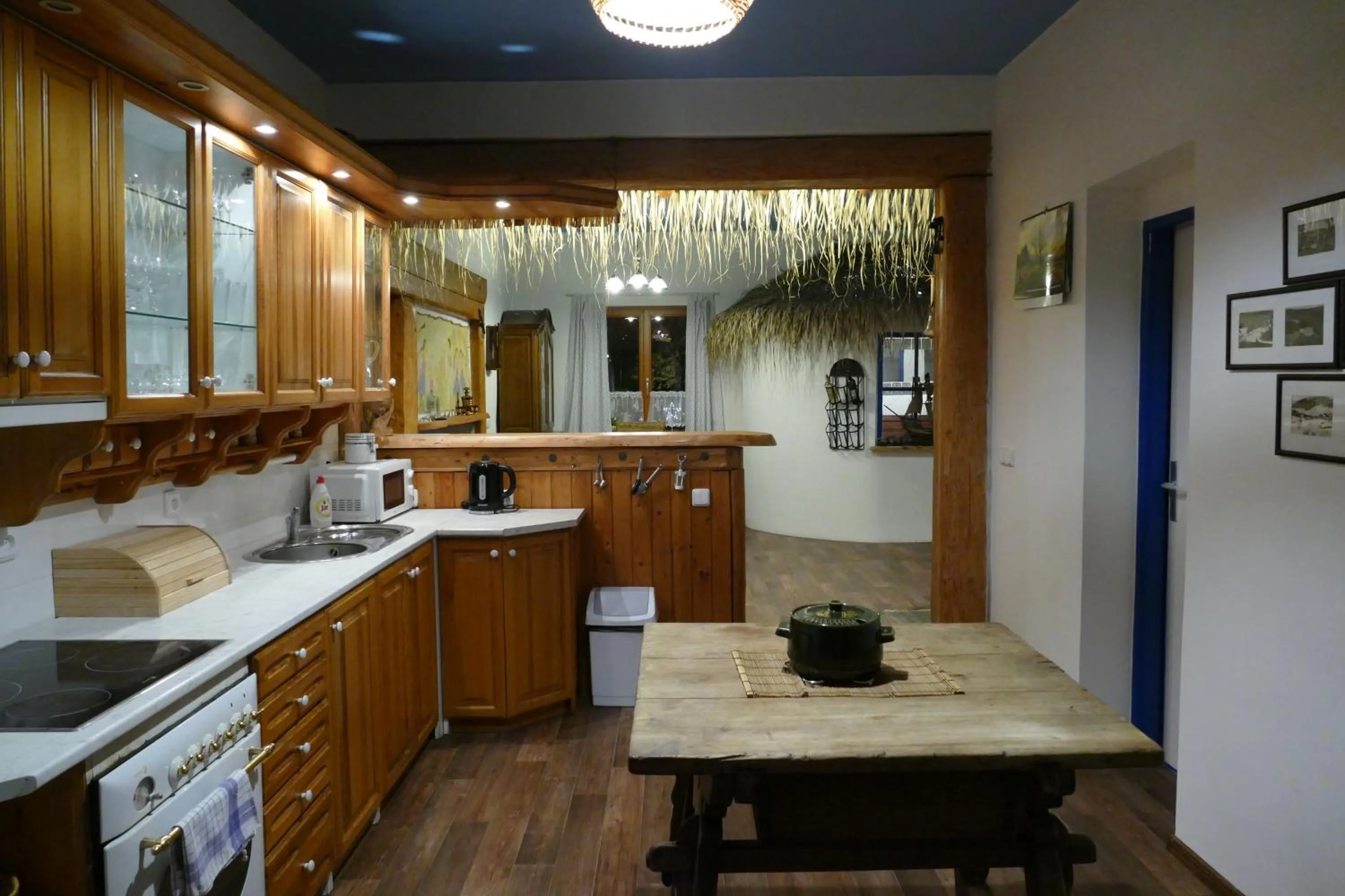 kitchen in Chalupa Pohoda
