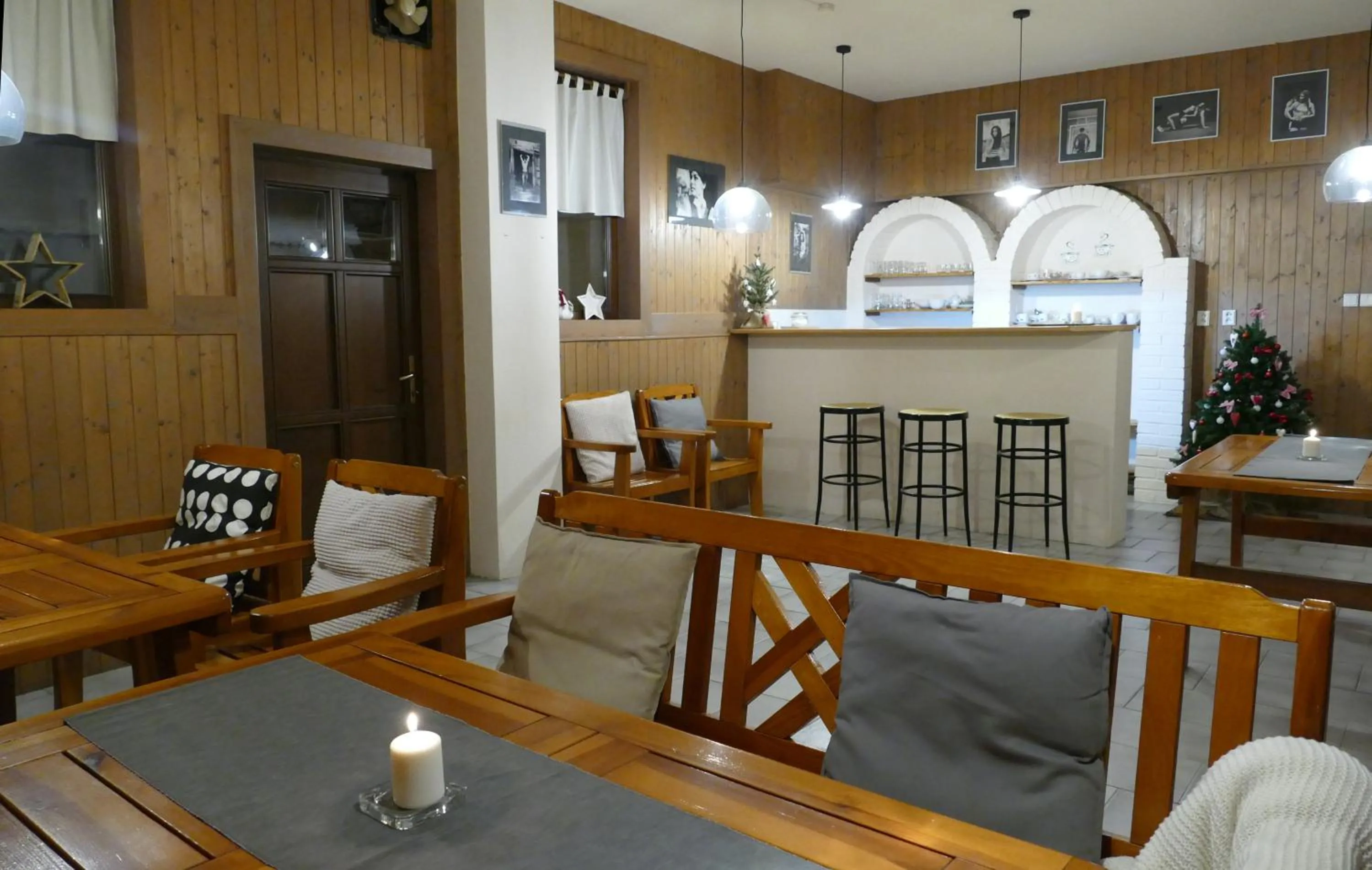 Seating area in Chalupa Pohoda