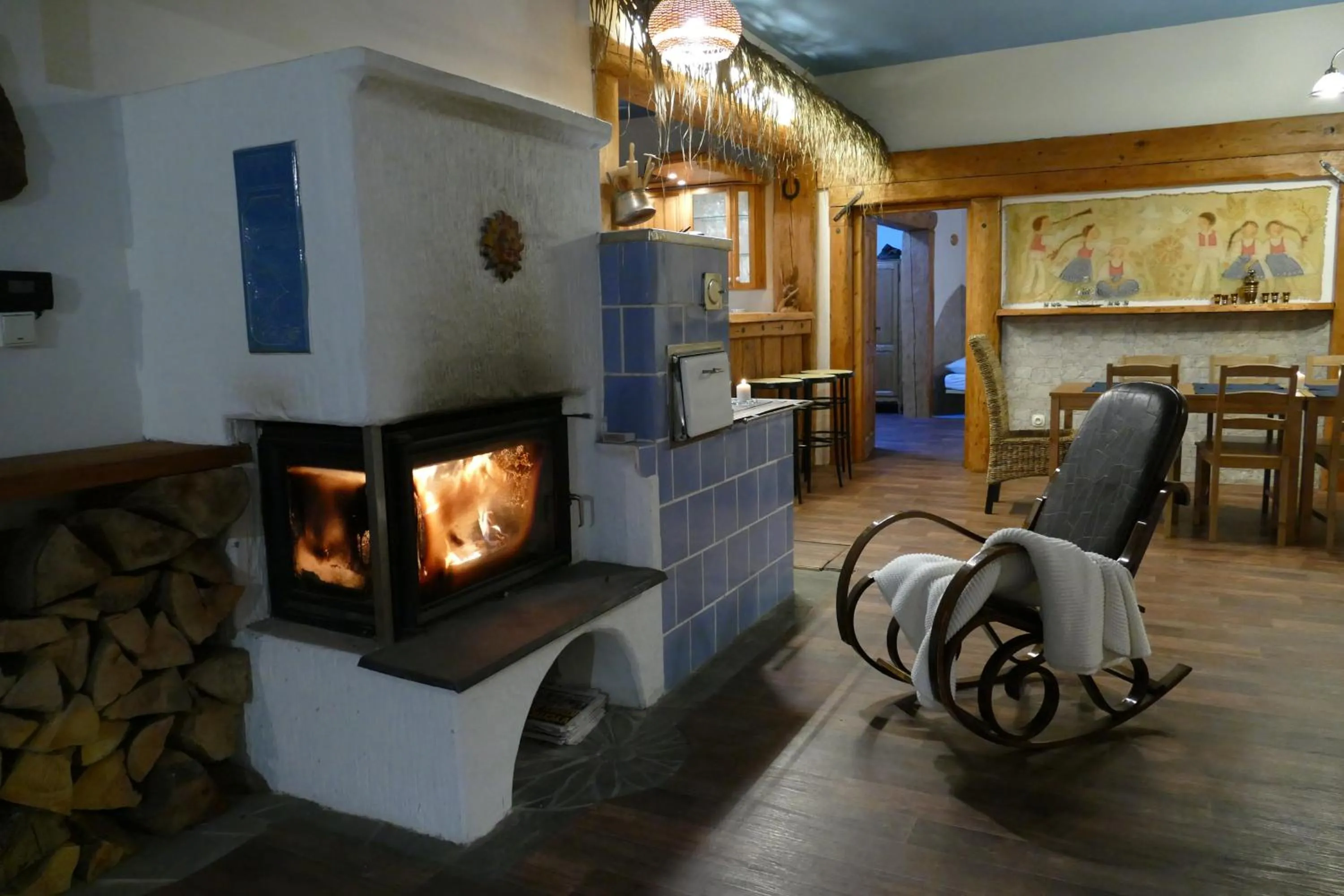 Living room in Chalupa Pohoda