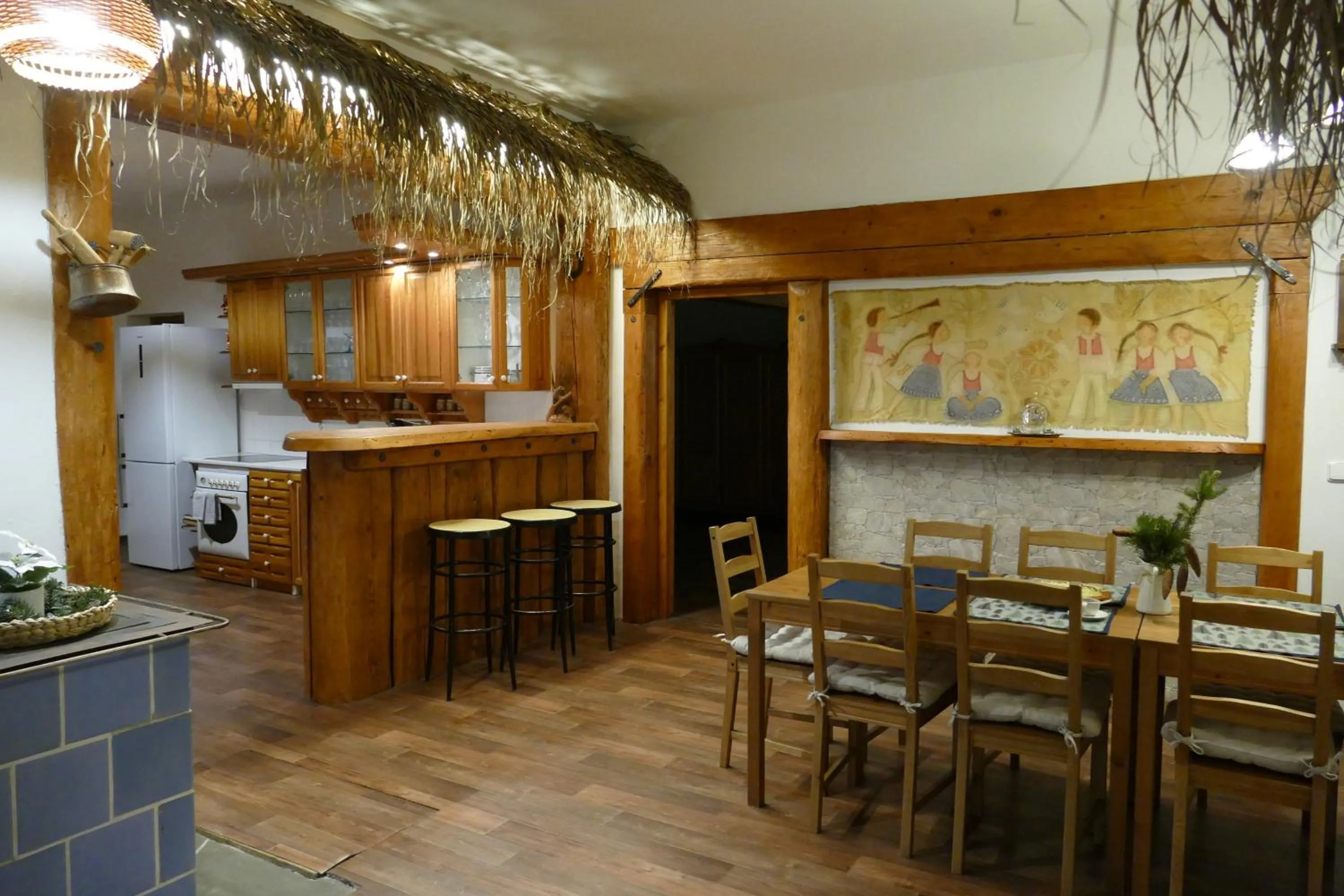 Dining area in Chalupa Pohoda