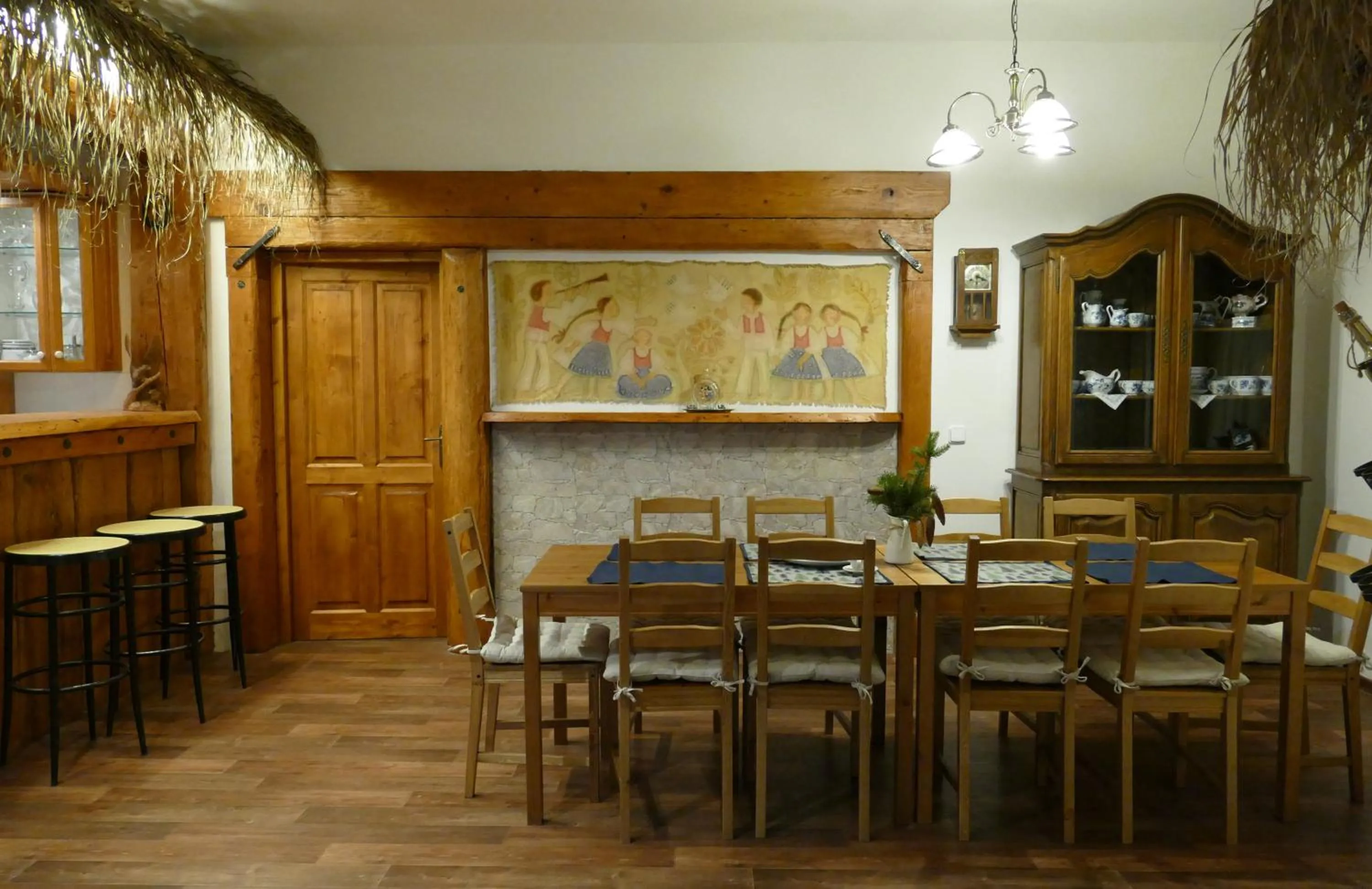 Dining area in Chalupa Pohoda