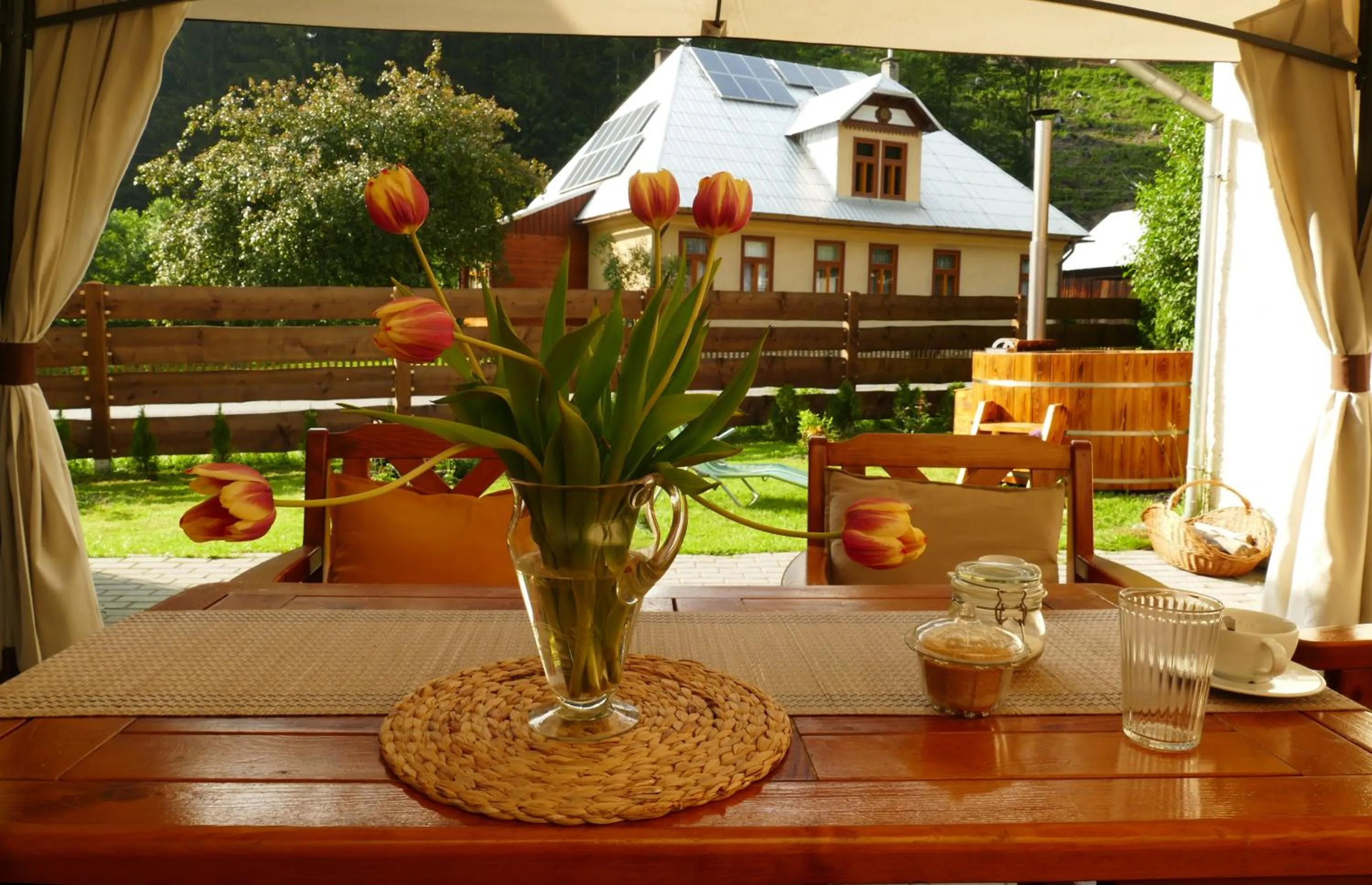 Garden in Chalupa Pohoda