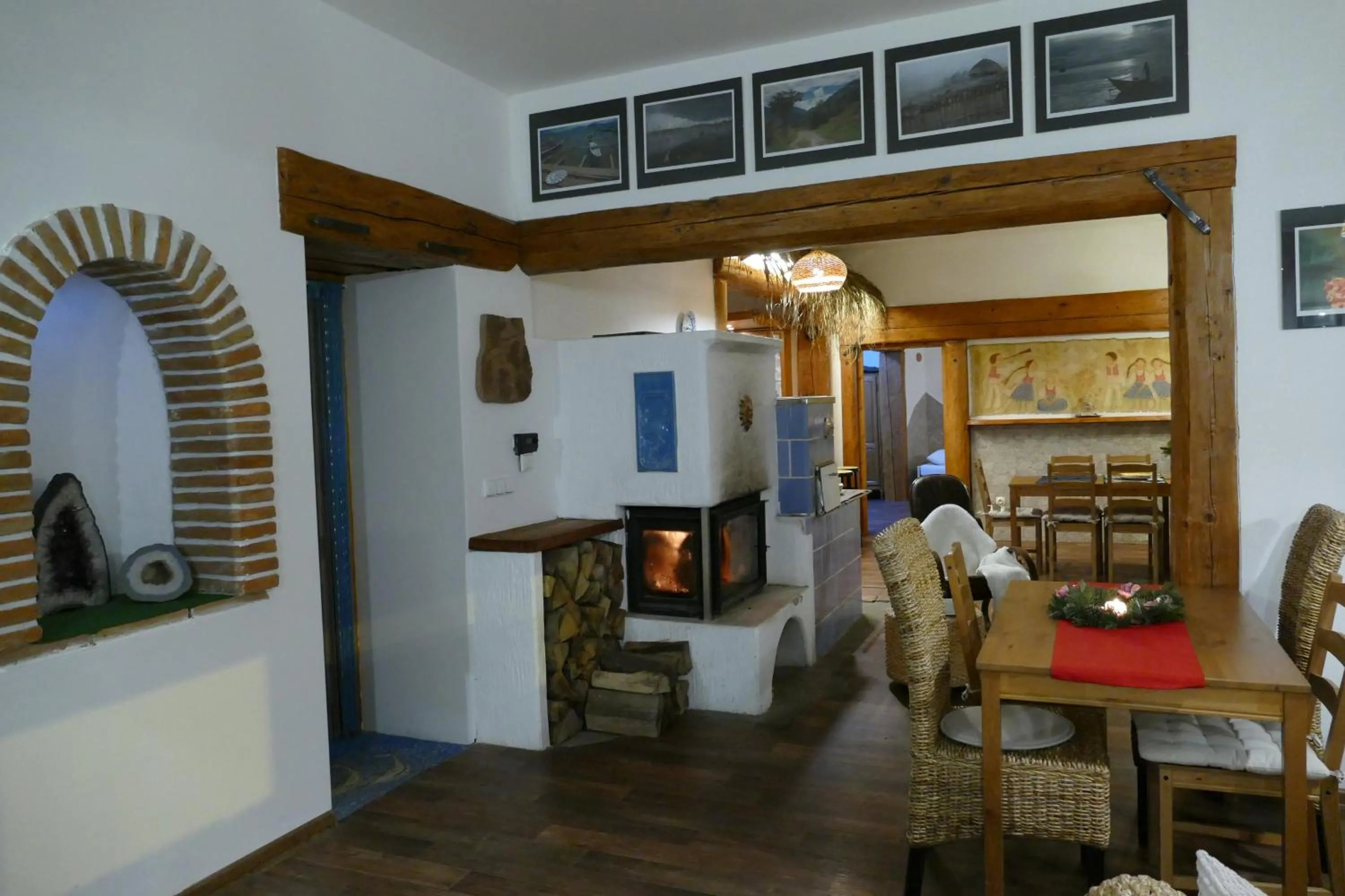Living room in Chalupa Pohoda