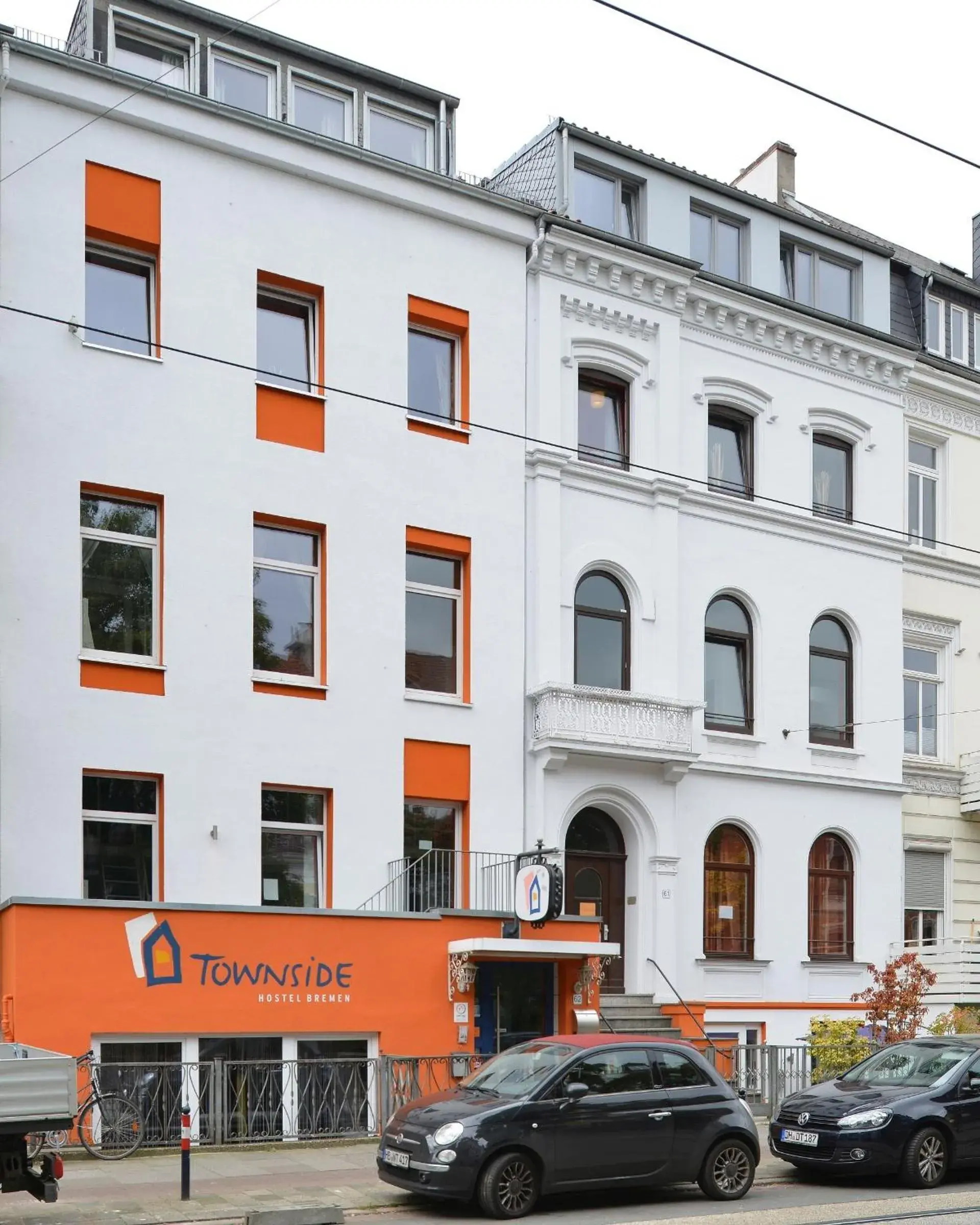 Property building in Townside Hostel Bremen Property building in Townside Hostel Bremen