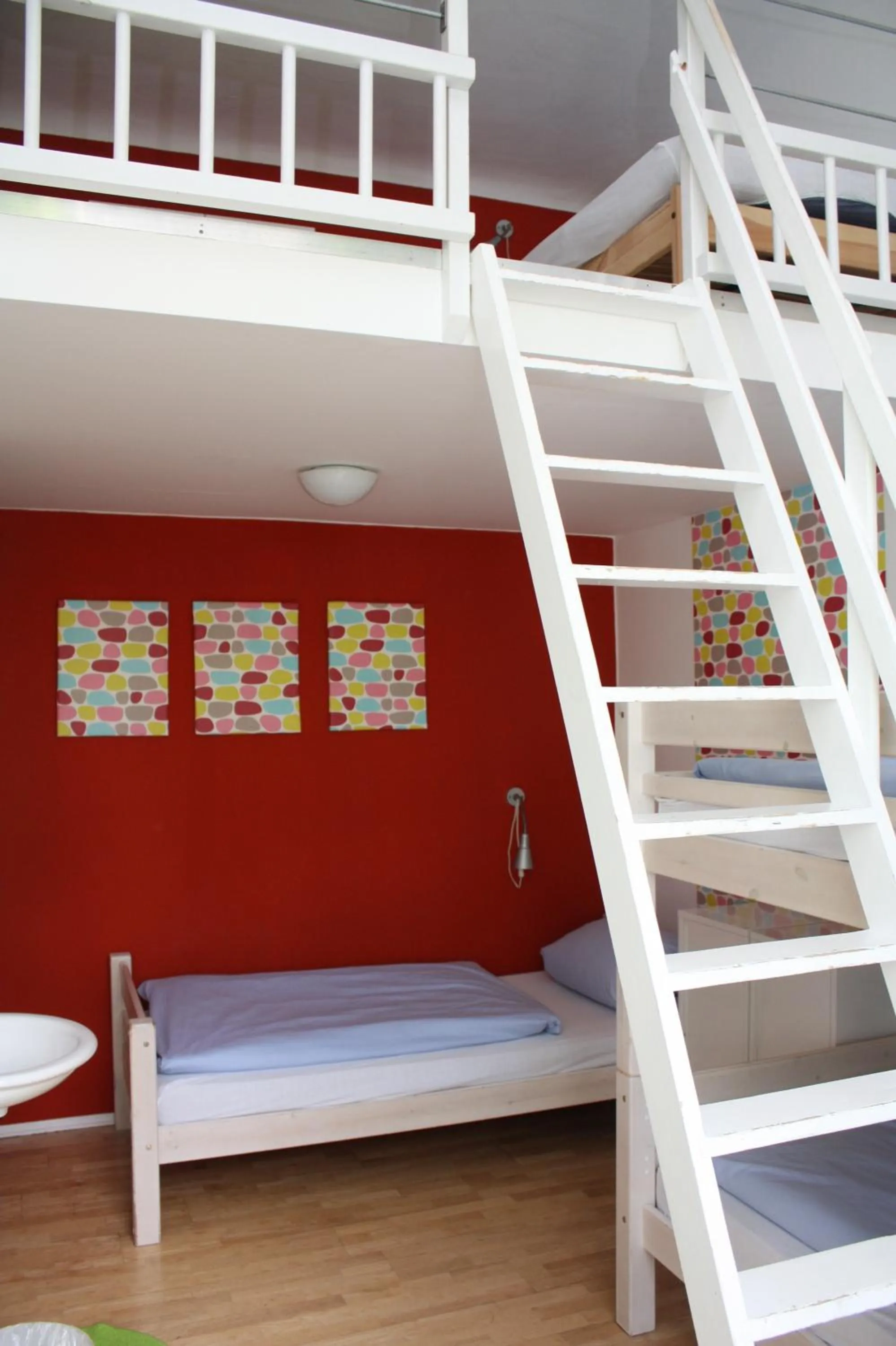 Decorative detail, Bed in Townside Hostel Bremen