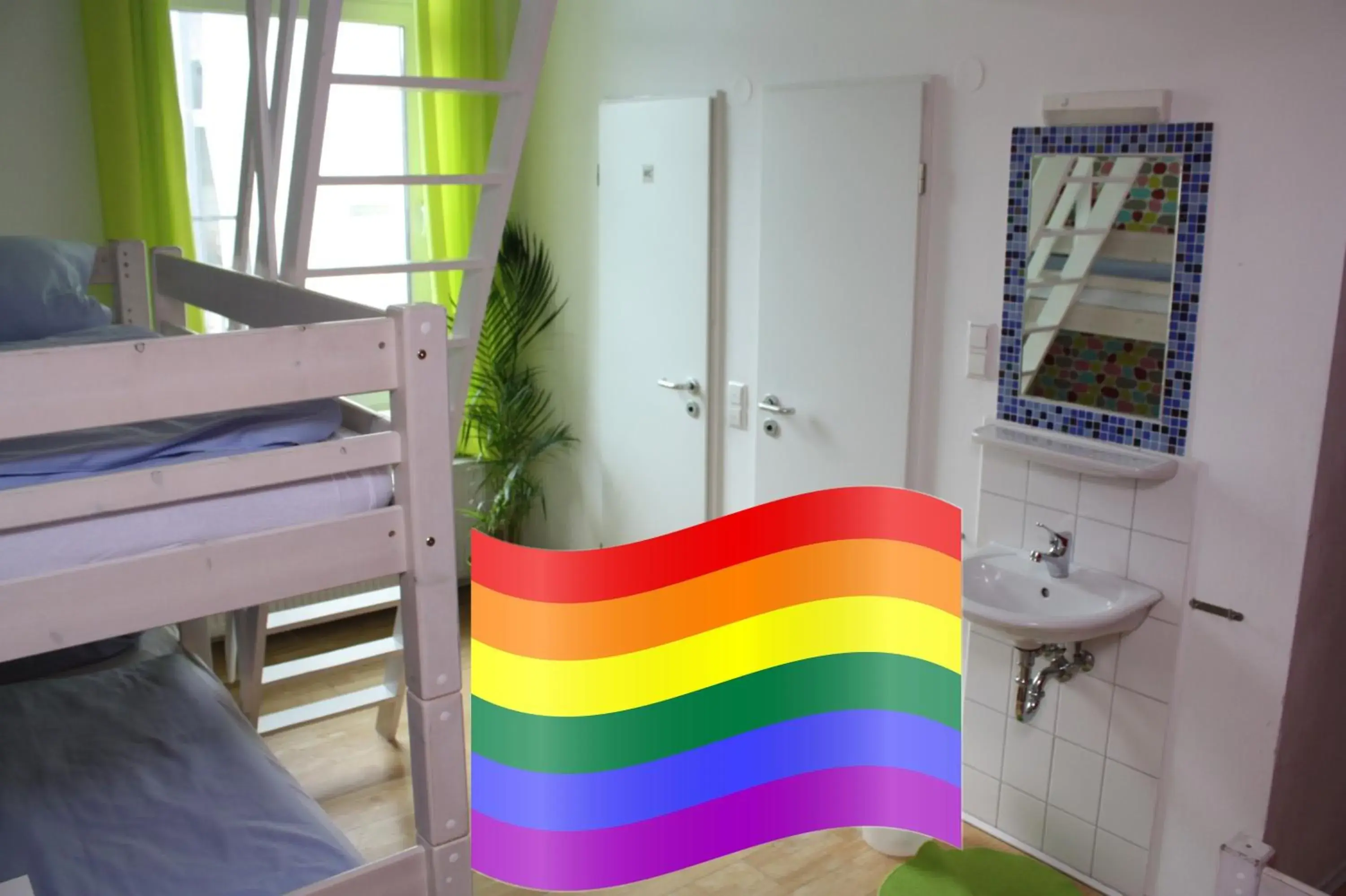 Bedroom, Bed in Townside Hostel Bremen Bedroom, Bed in Townside Hostel Bremen