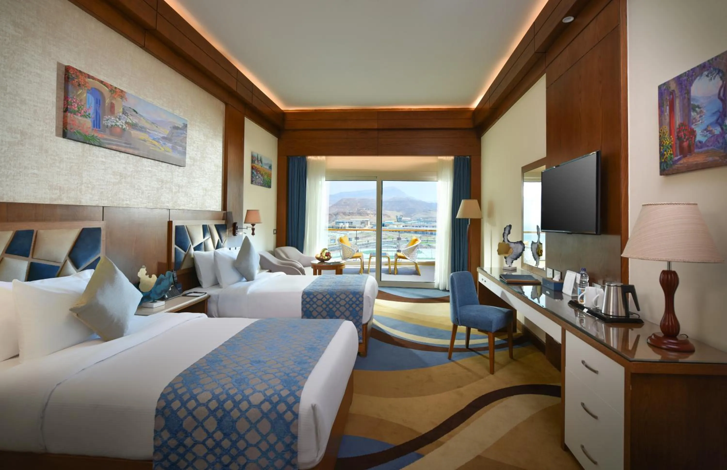 Photo of the whole room, Bed in Tolip Resort El Galala Majestic