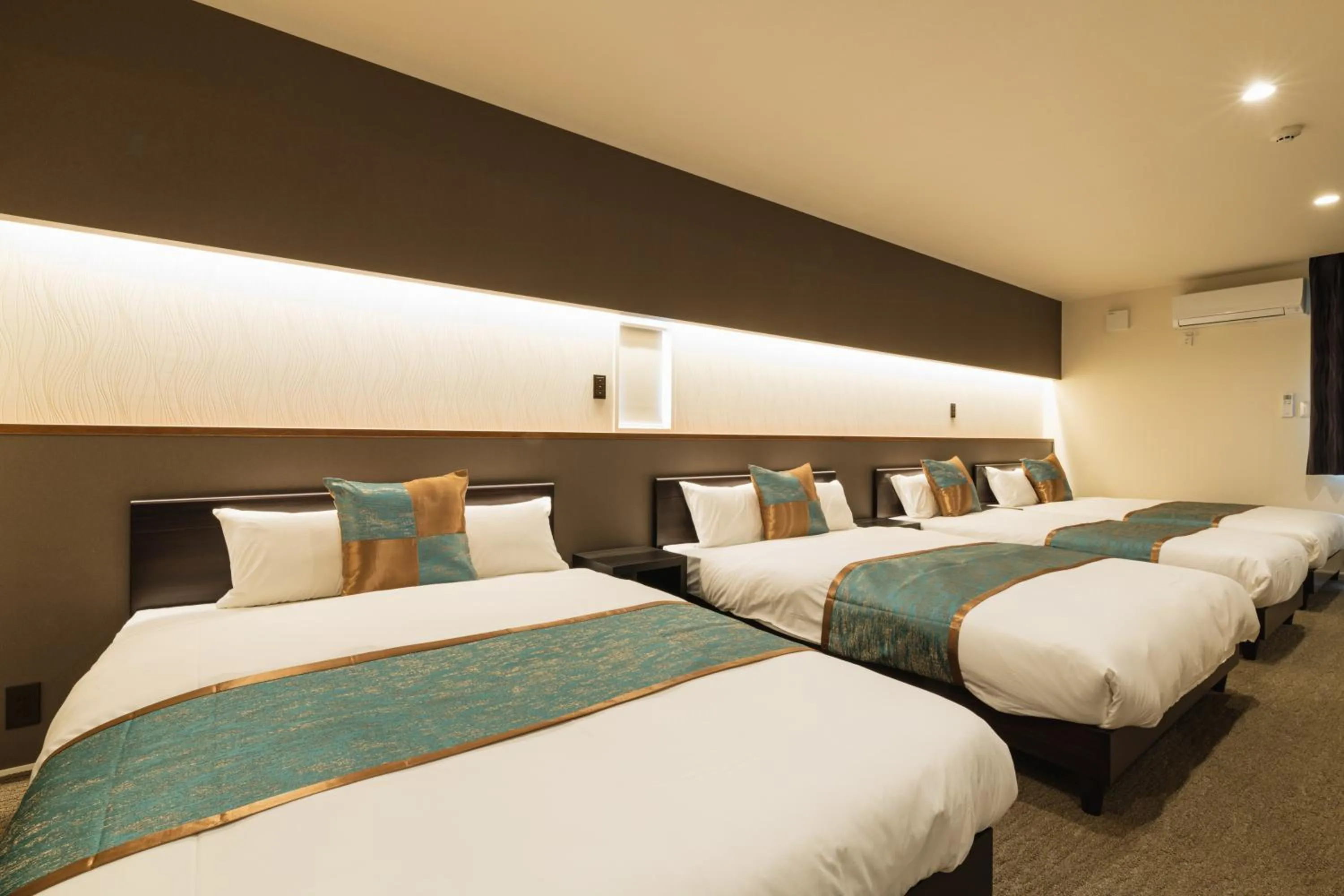 Bedroom, Bed in GRAND BASE Nagasaki City