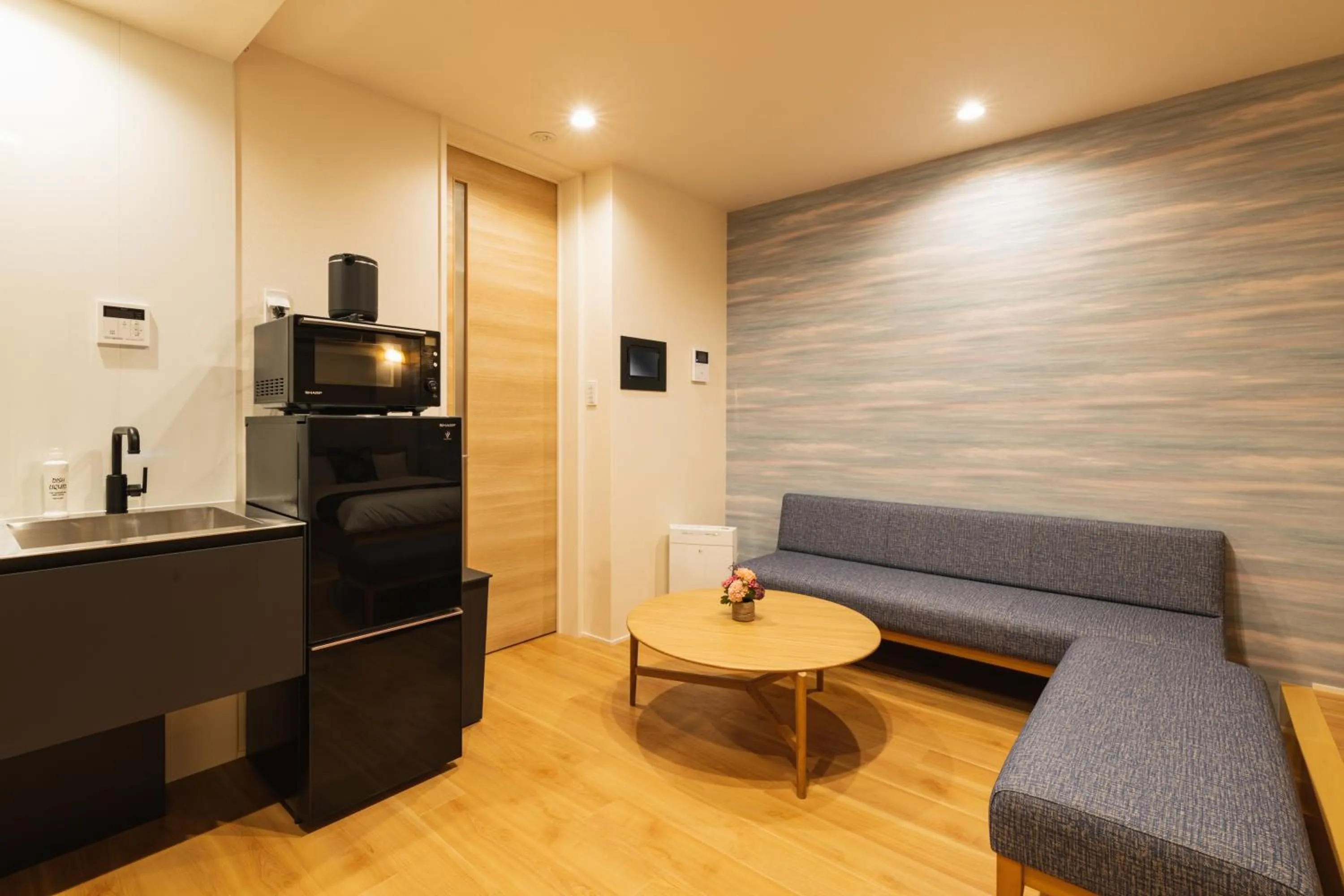 Living room in GRAND BASE Nagasaki City