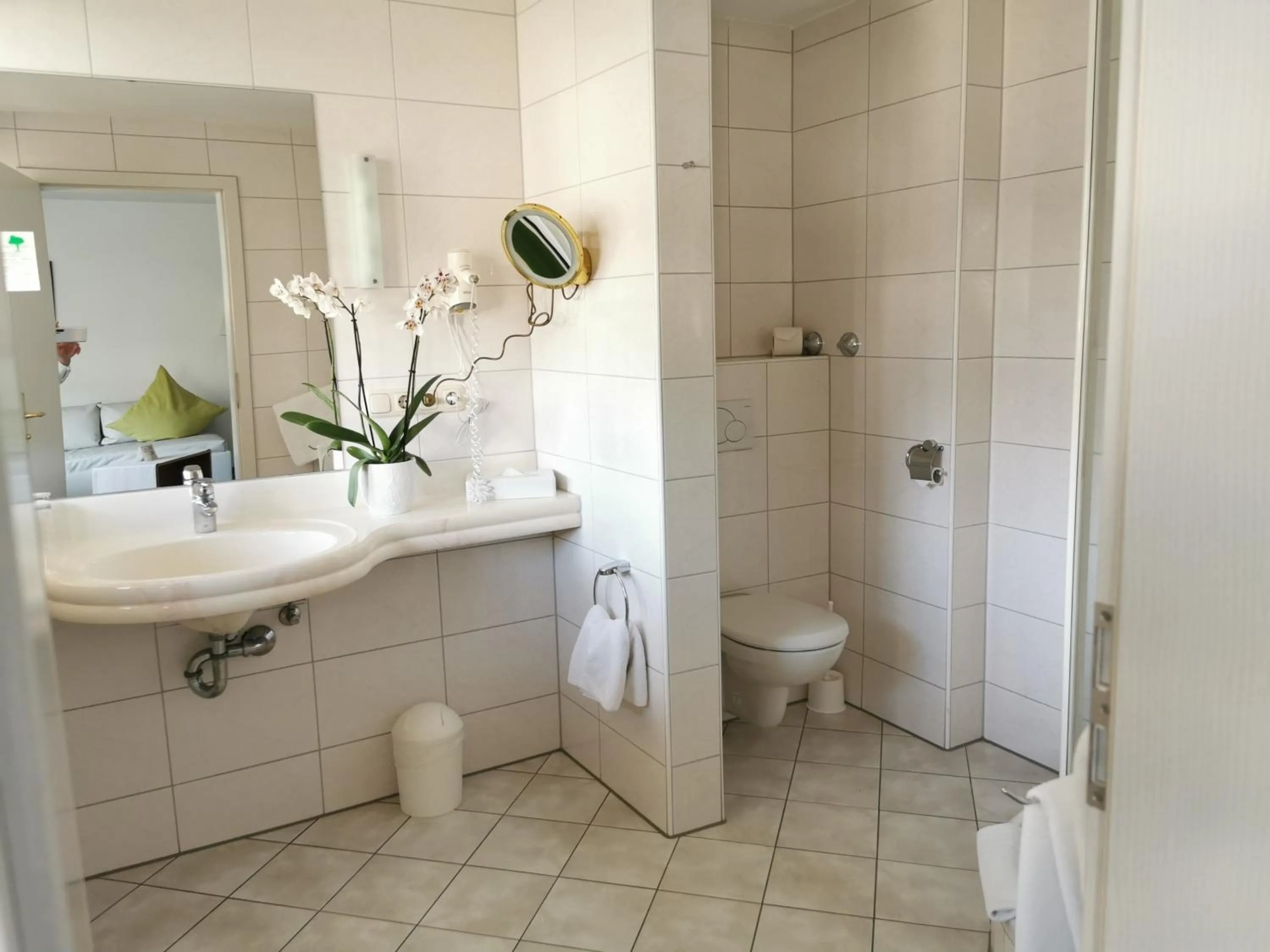 Toilet in Hotel Cristal