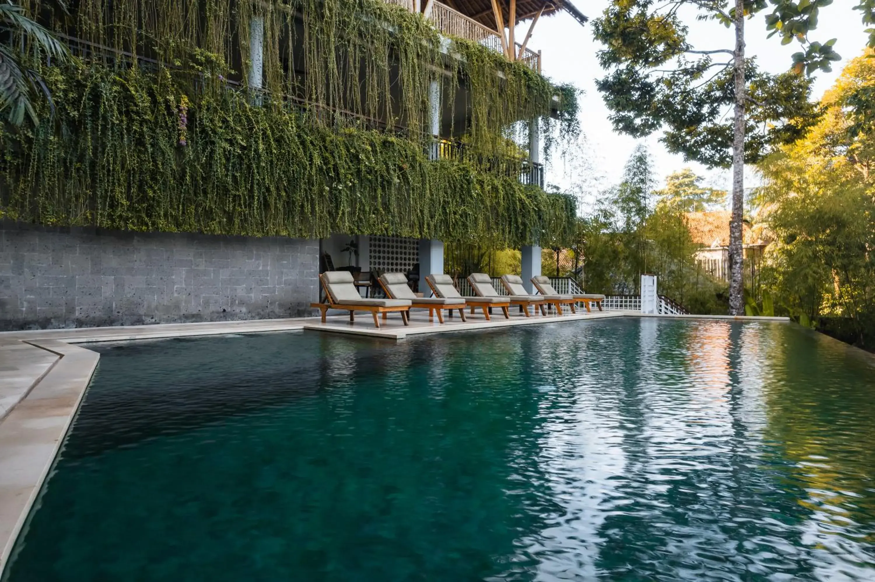 Swimming pool in Dinara Ubud Swimming pool in Dinara Ubud