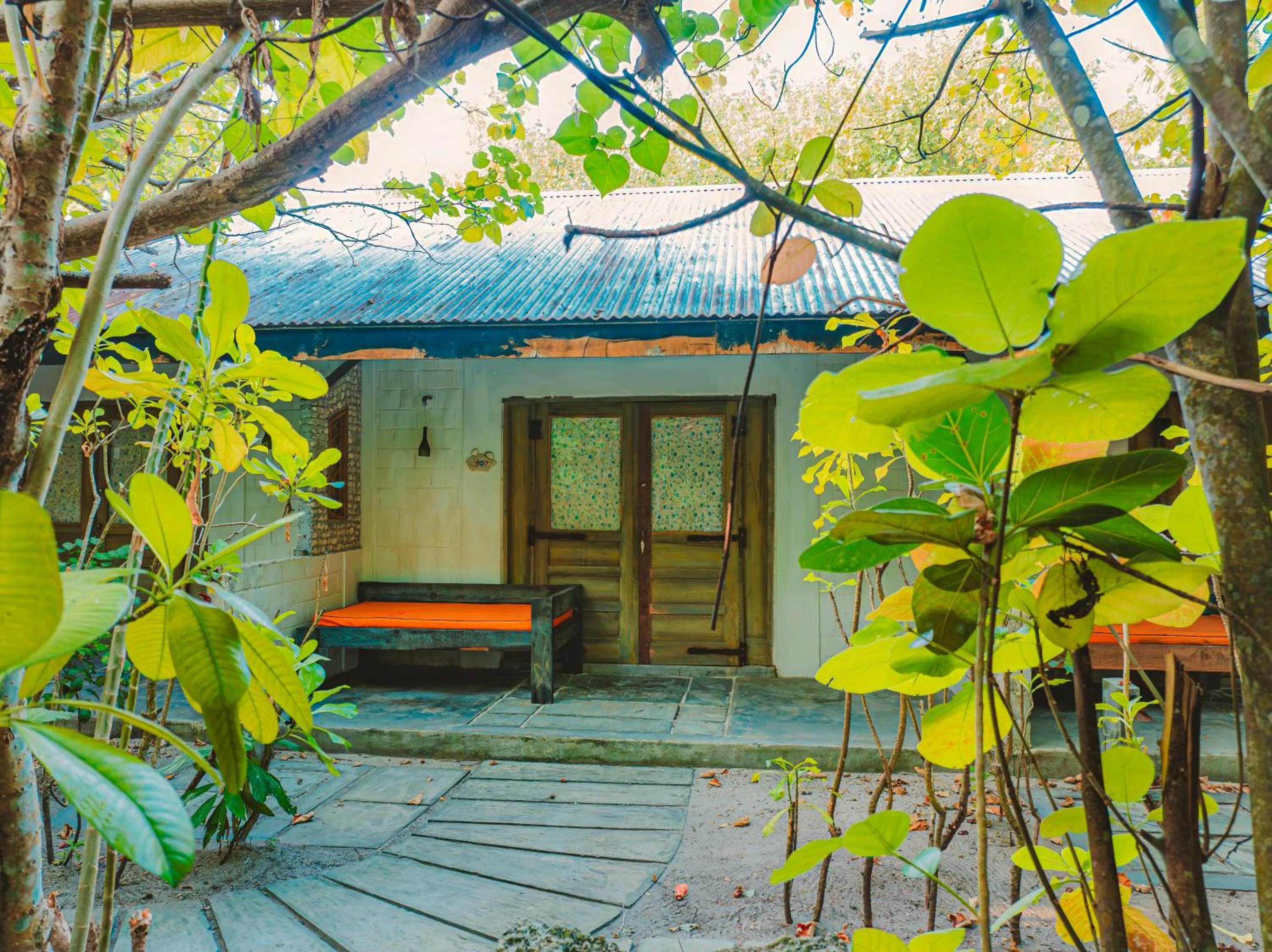 Patio in Mi Lugar Maldives
